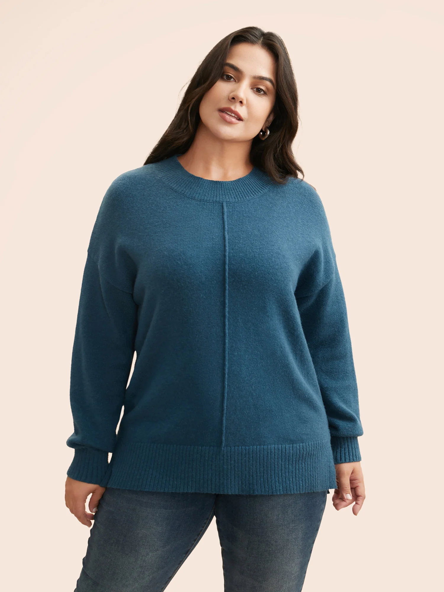 Supersoft Essentials Split Wool Pullover - Image 5