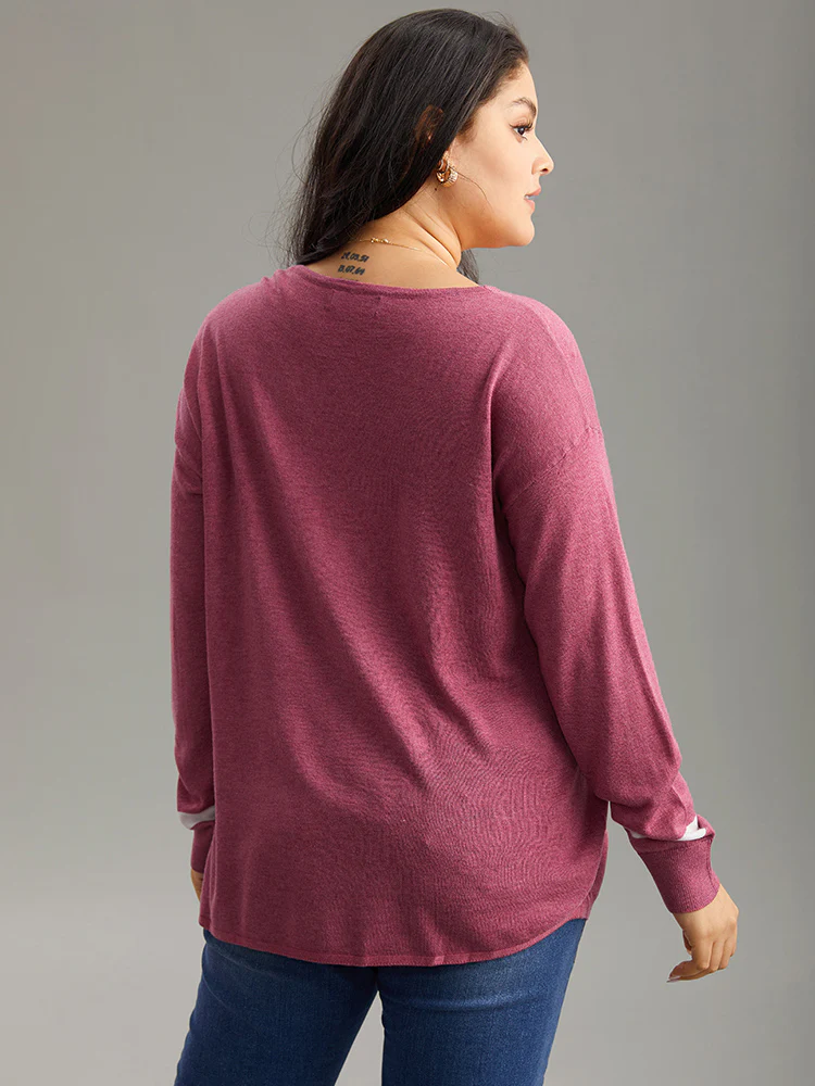 Supersoft Essentials Star V Neck Pullover - Image 2