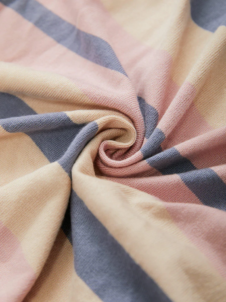 Supersoft Essentials Striped Contrast Cardigan - Image 7
