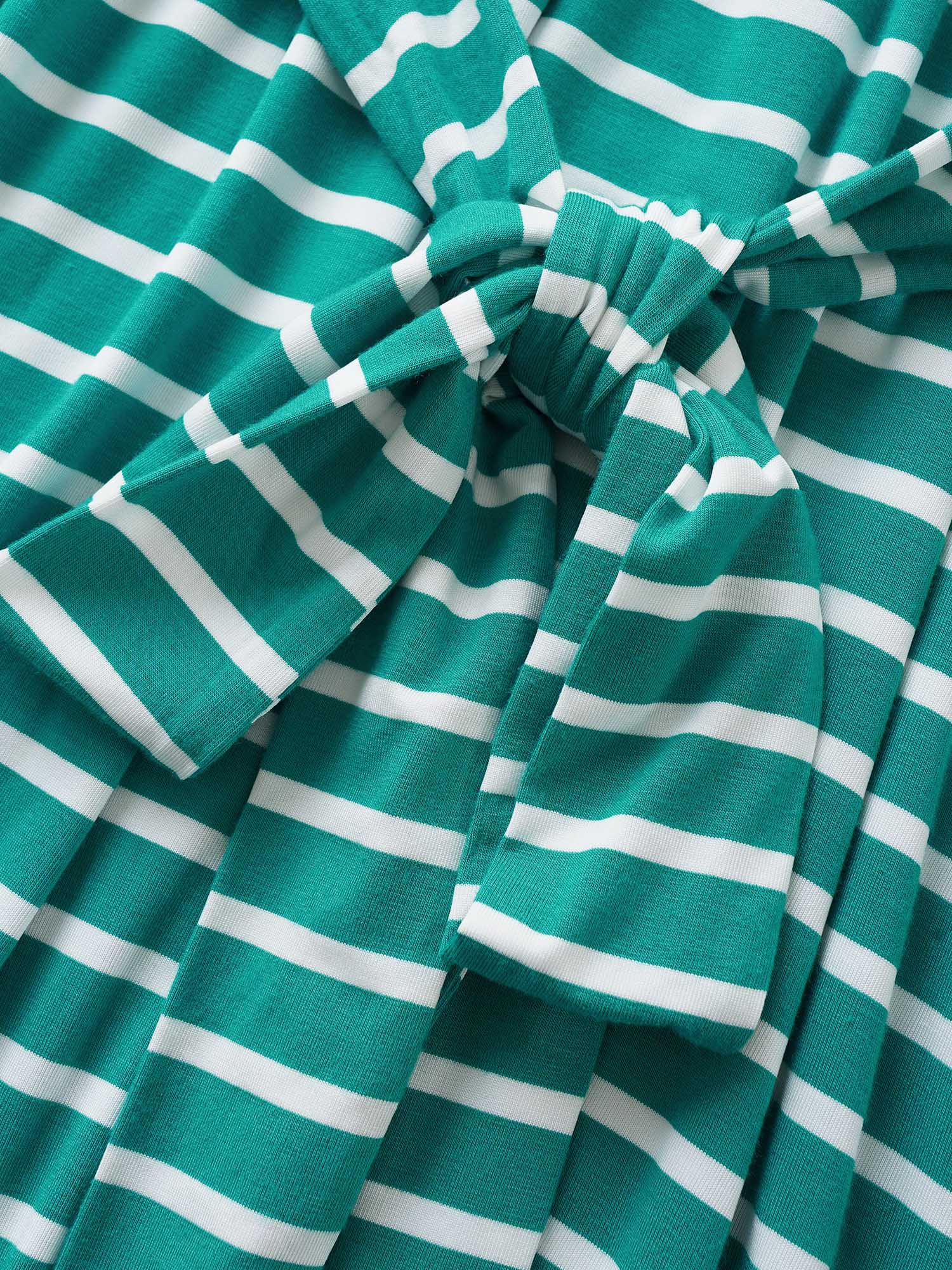 Supersoft Essentials Striped Dolman Sleeve Belted Dress - Image 5