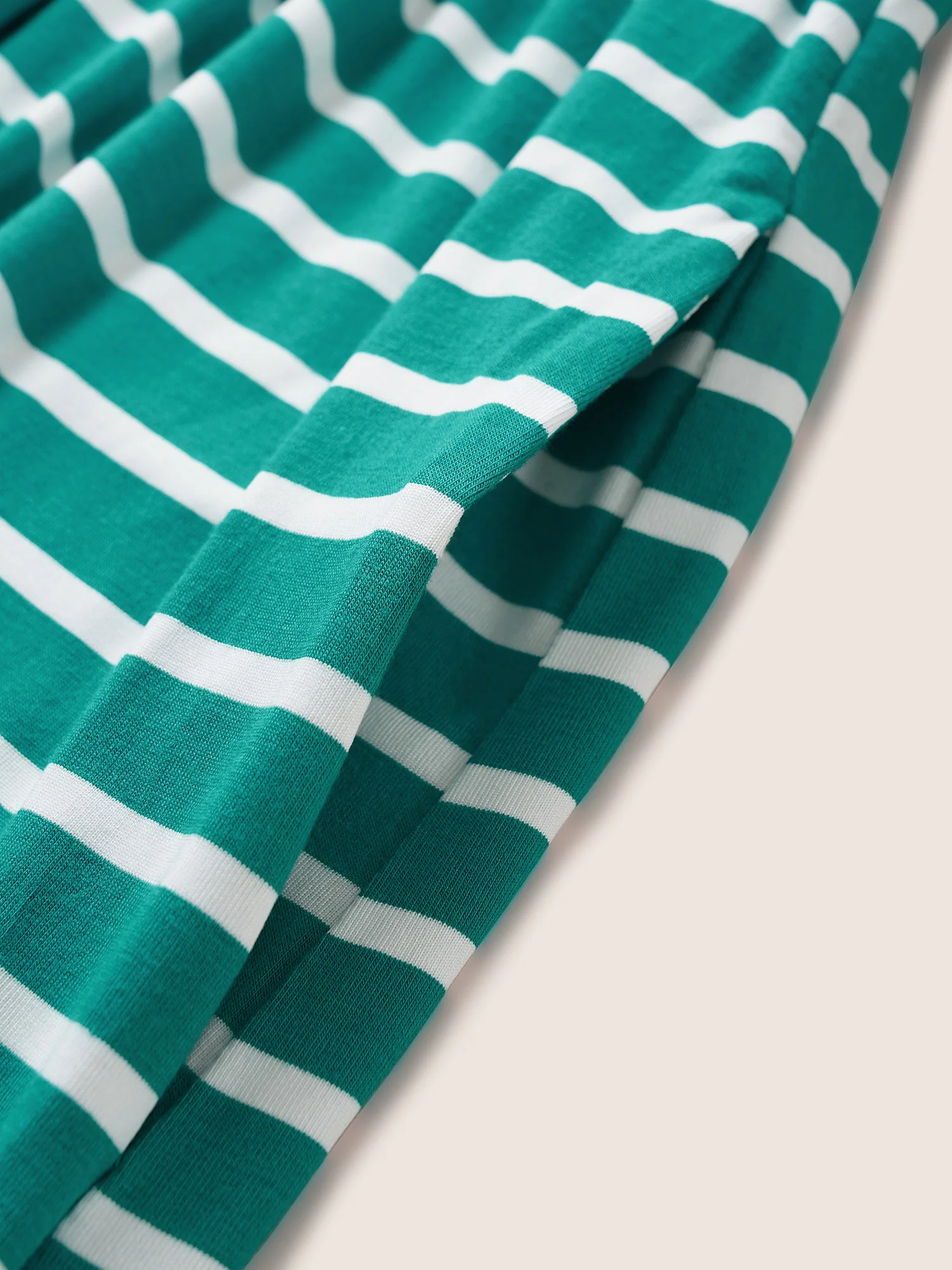 Supersoft Essentials Striped Dolman Sleeve Belted Dress - Image 6
