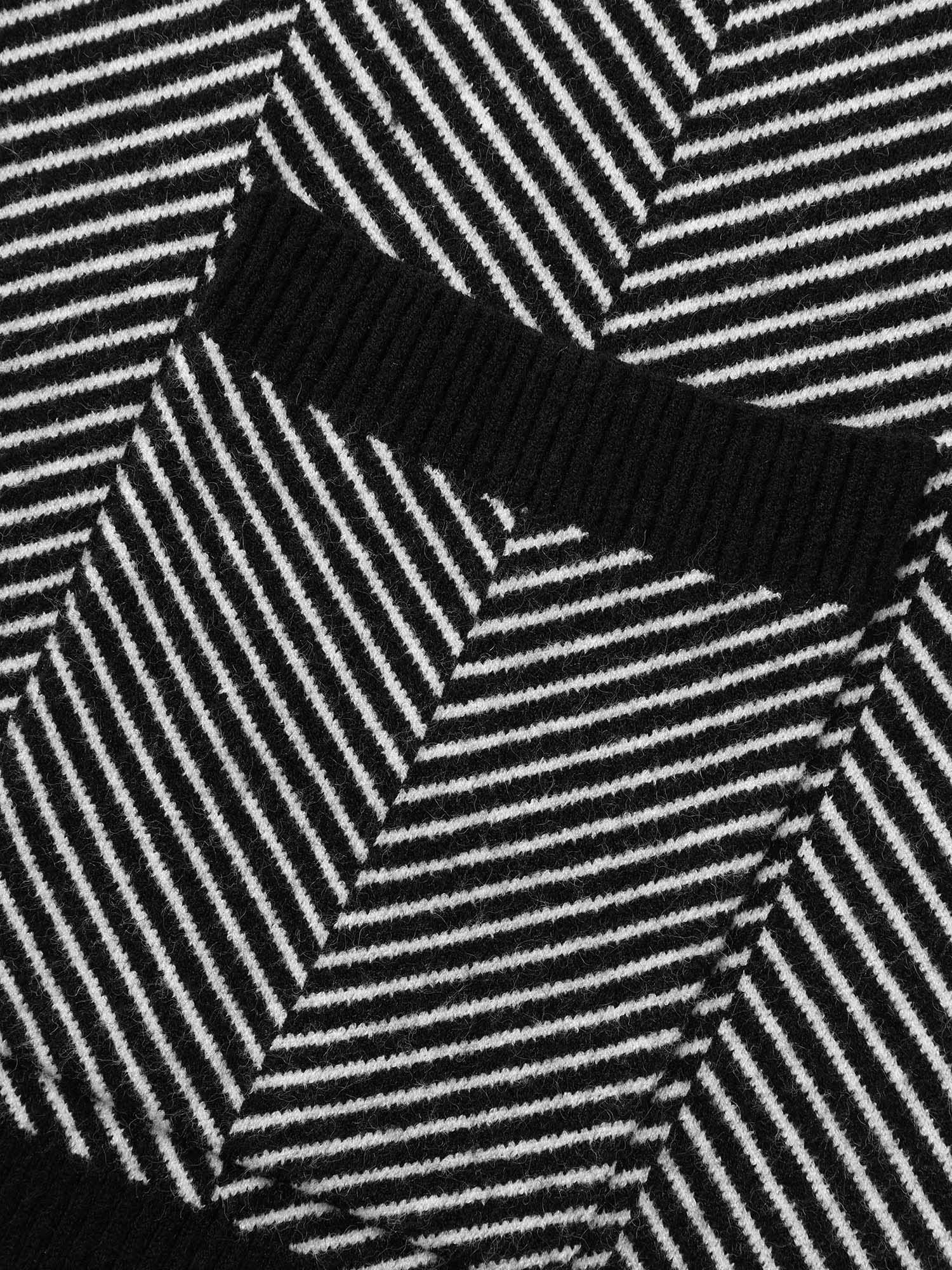 Supersoft Essentials Striped Patch Pocket Cardigan - Image 6
