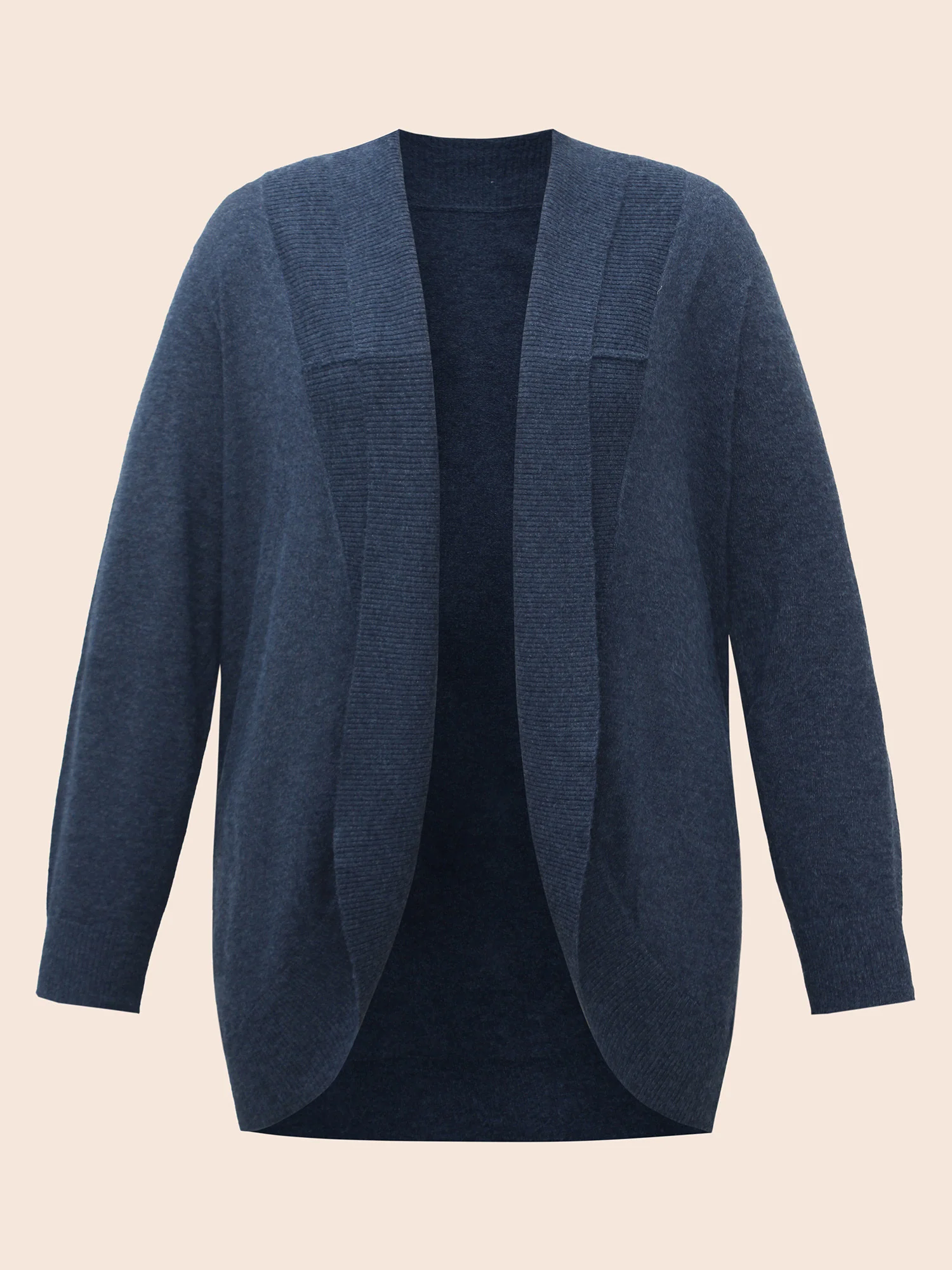 Supersoft Essentials Textured Lapel Collar Cardigan - Image 6