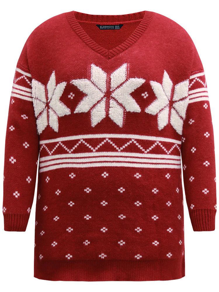 Supersoft Essentials Towel Embroidered Snowflake Pullover - Image 6