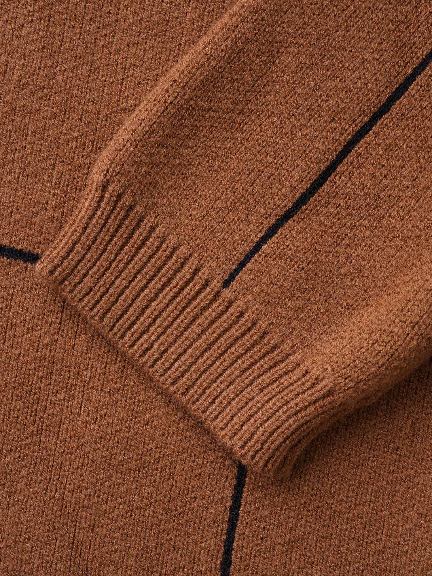 Supersoft Essentials Turtleneck Plaid Drop Shoulder Pullover - Image 6