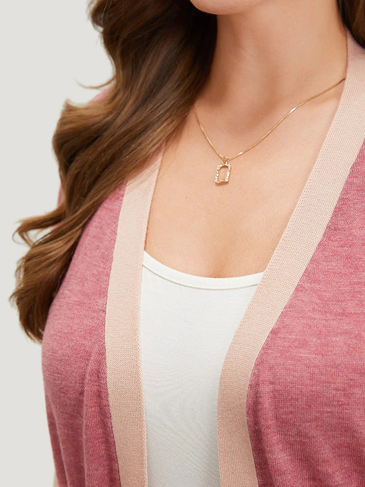Supersoft Essentials Two Tone Pocket Tunic Cardigan - Image 9