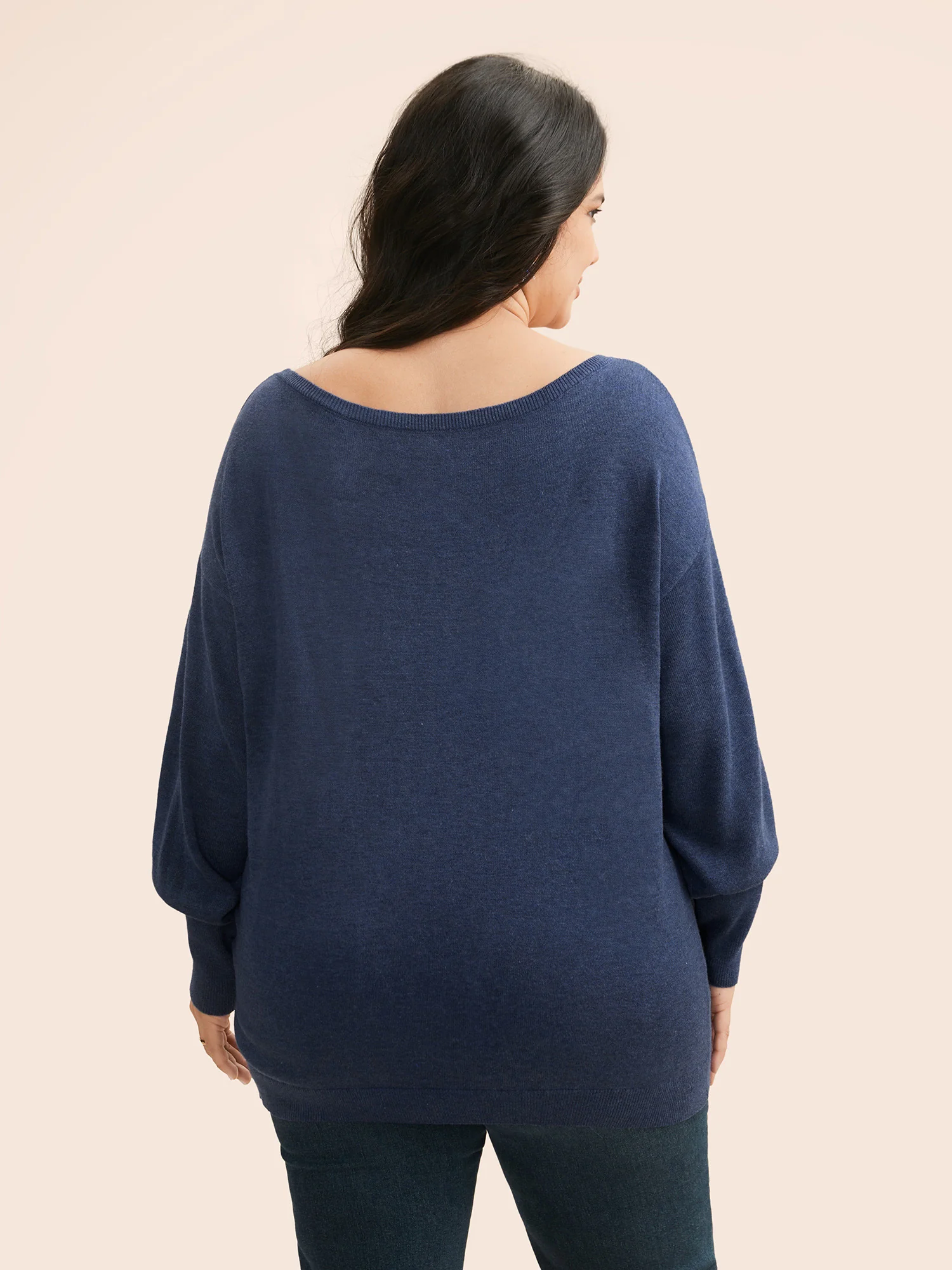Supersoft Essentials USA Boat Neck Pullover - Image 4