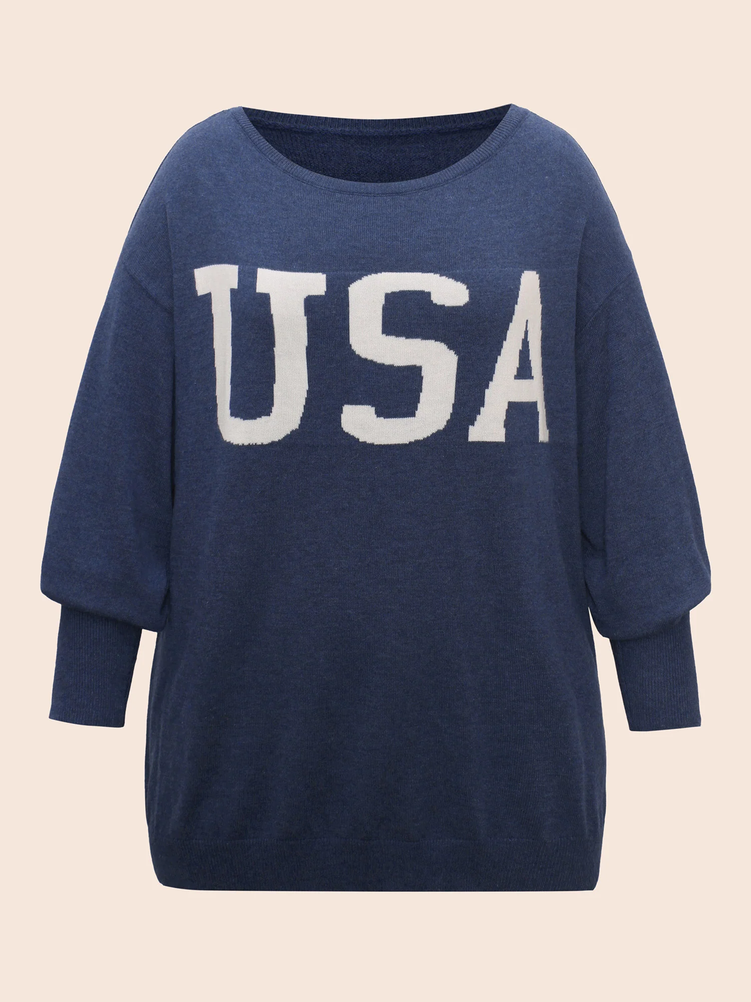 Supersoft Essentials USA Boat Neck Pullover - Image 7