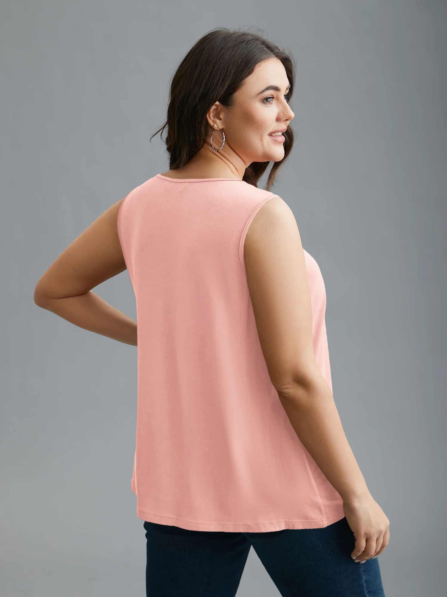 Supersoft Essentials V-Neck Tank Top - Image 21
