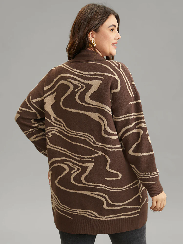 Supersoft Essentials Water Ripple Pocket Cardigan - Image 2