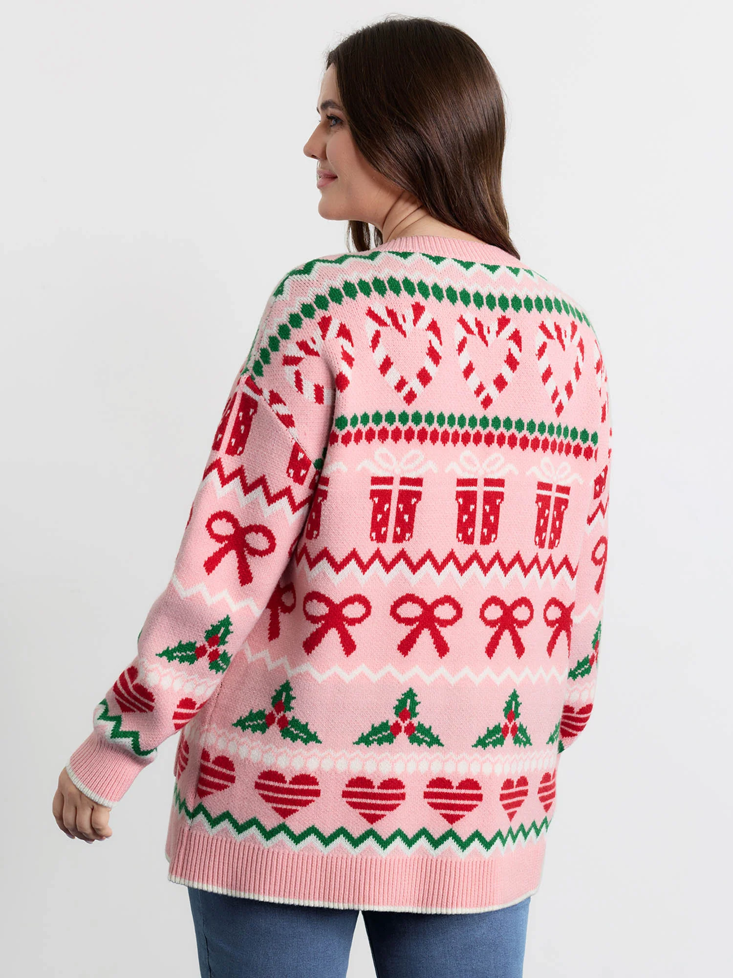 Supersoft Everything Holiday Knit Cardigan - Image 4