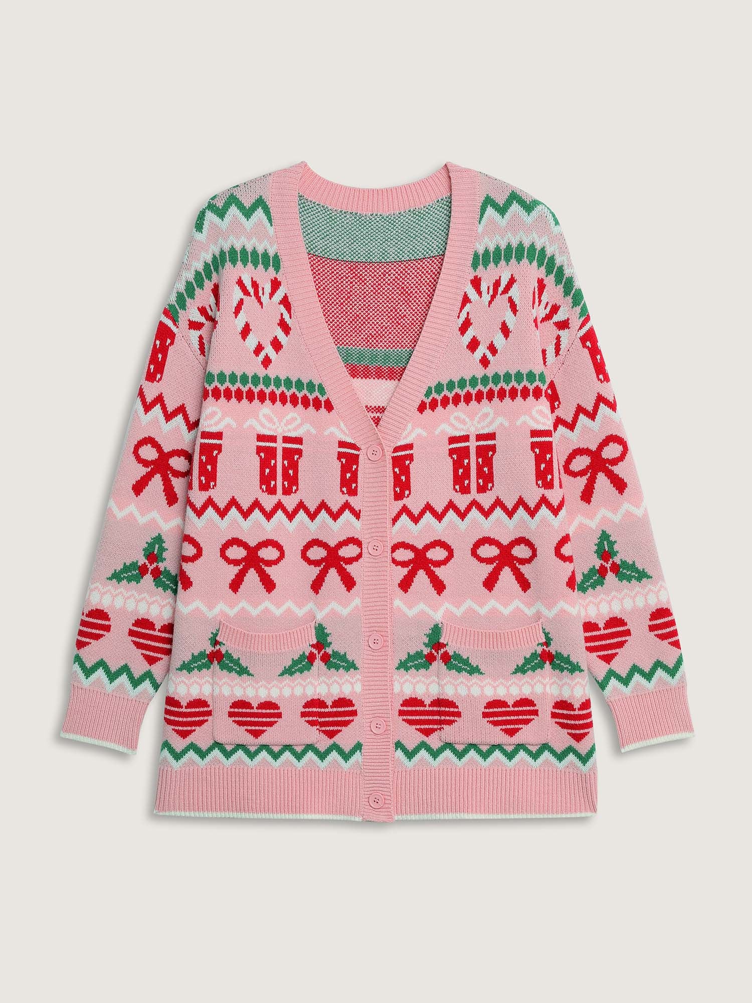 Supersoft Everything Holiday Knit Cardigan - Image 8