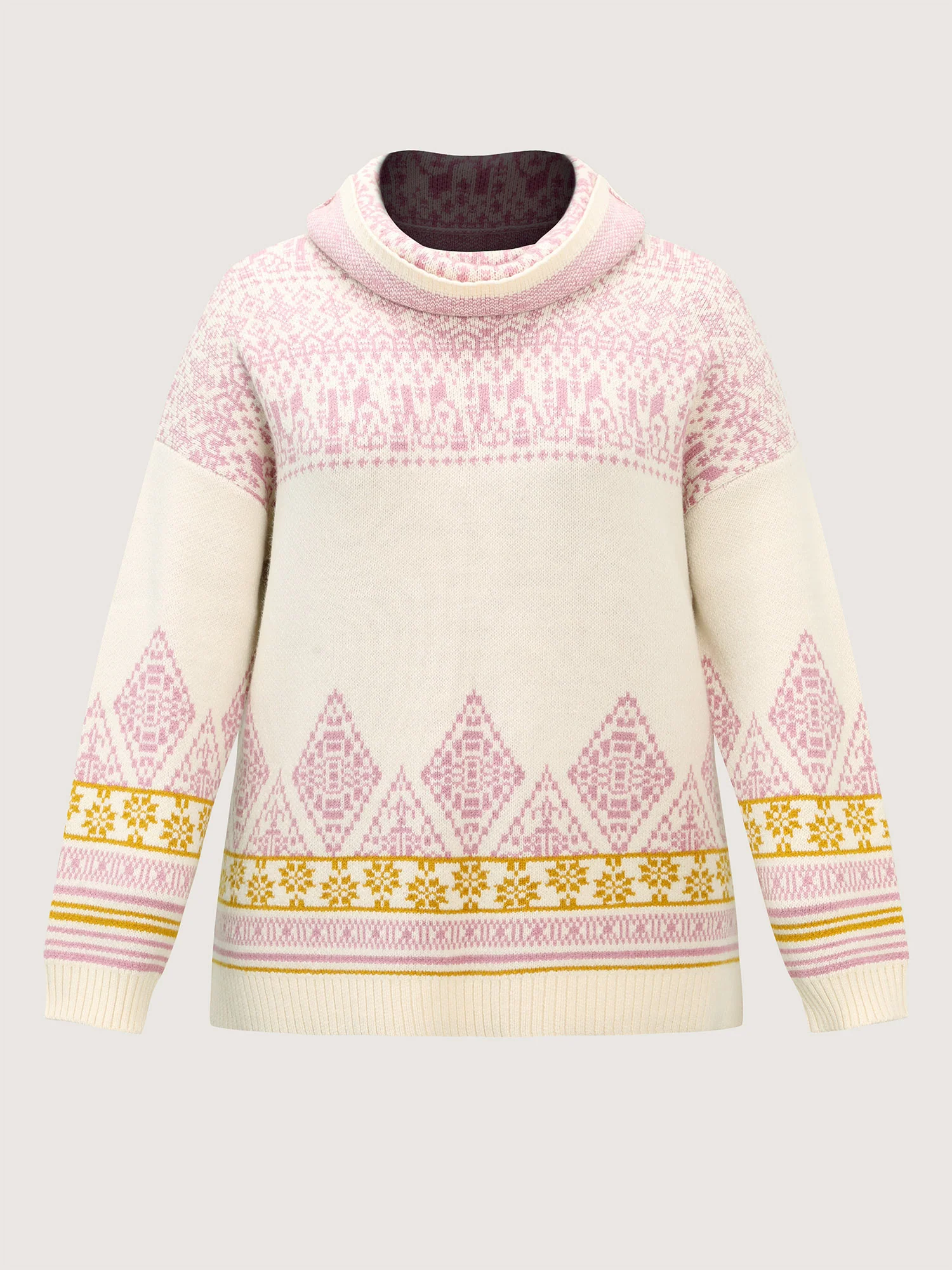 Supersoft Fair-Isle Stretchy Pullover - Image 7
