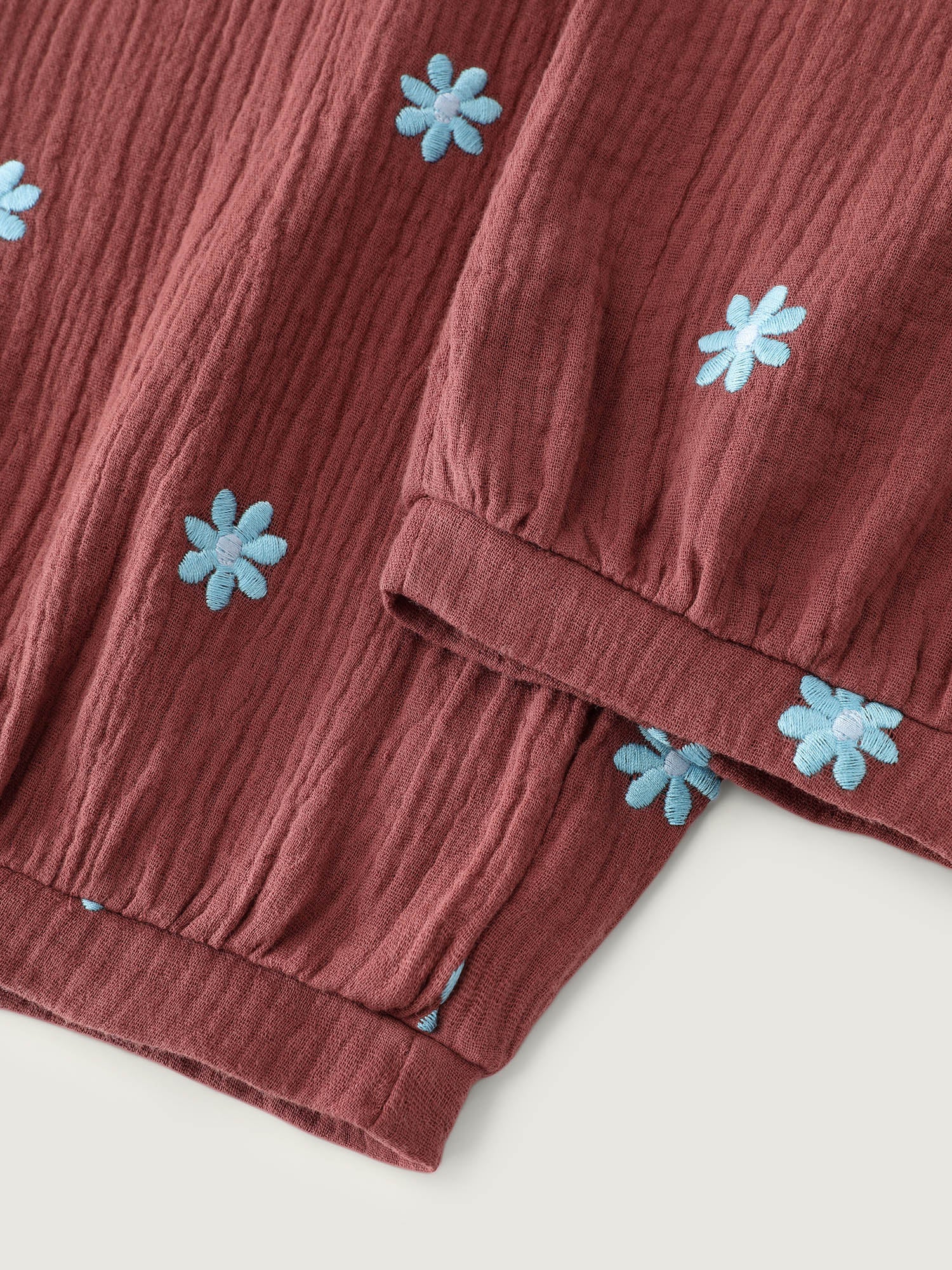 Supersoft Floral Embroidered Pants - Image 6