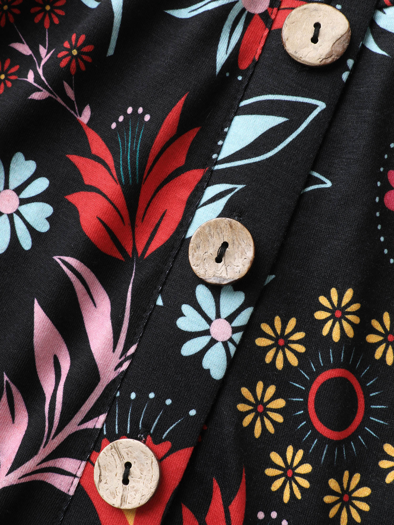 Supersoft Floral Print Pockets Jumpsuit - Image 6