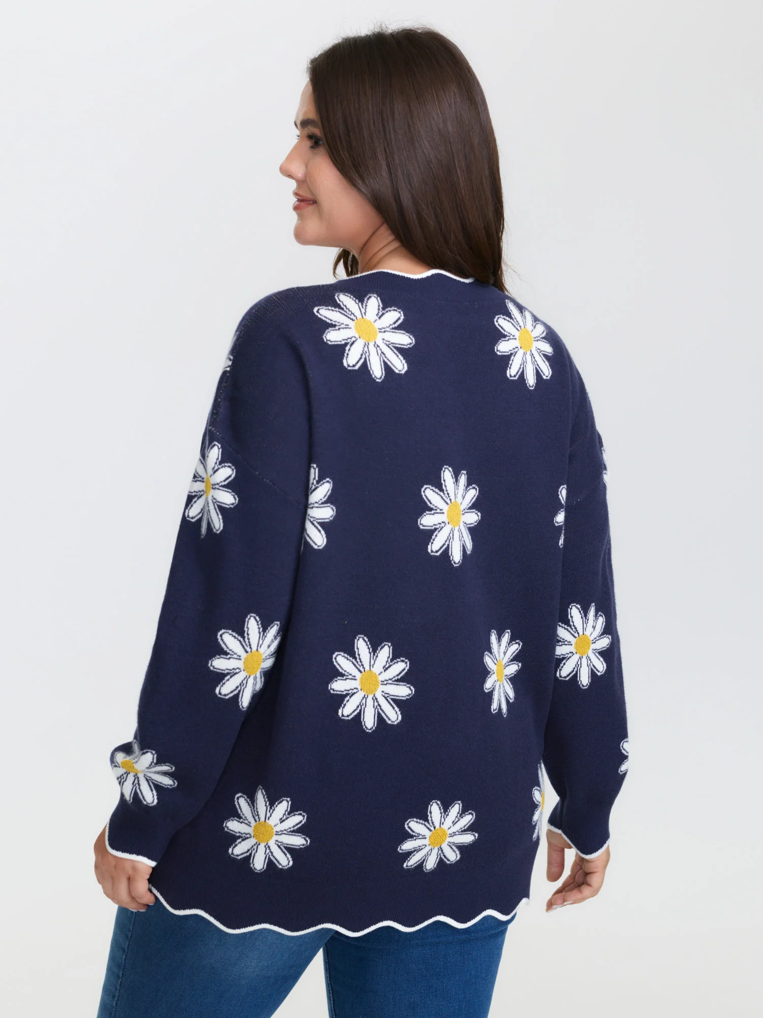Supersoft Floral Print Stretchy Pullover - Image 4