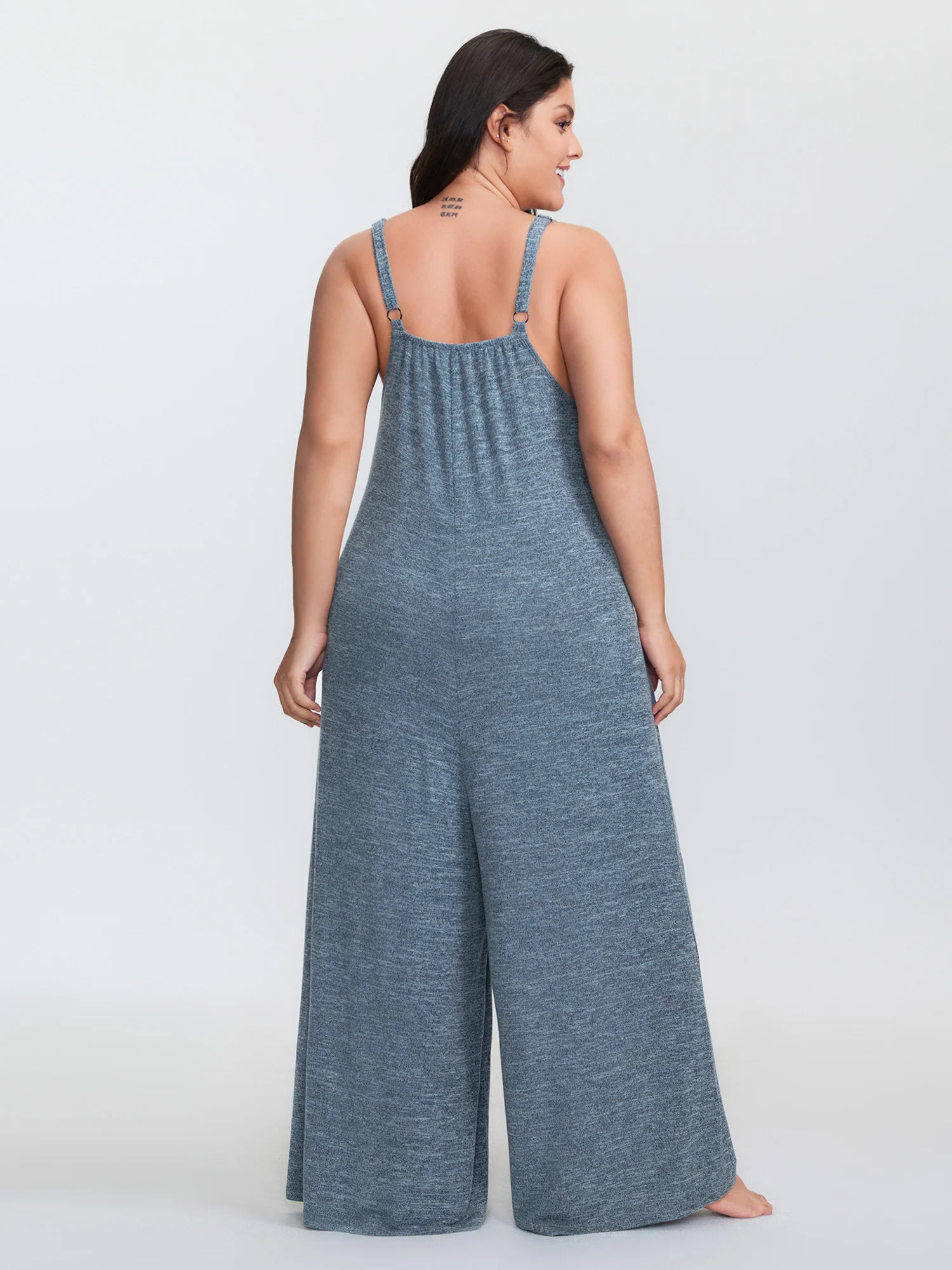 Supersoft Flowy Cami Lounge Jumpsuit - Image 4