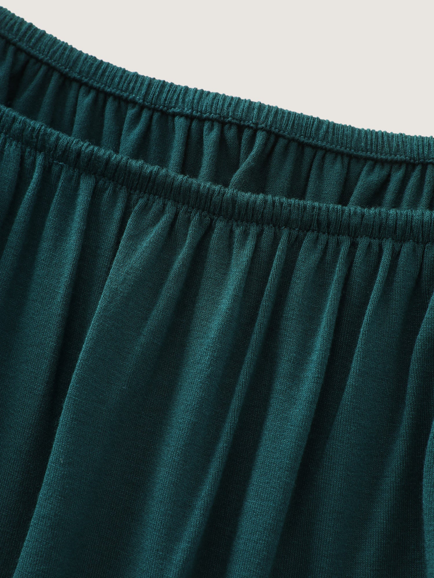 Supersoft Flowy-Fit Pleated Plain T-Shirt - Image 5