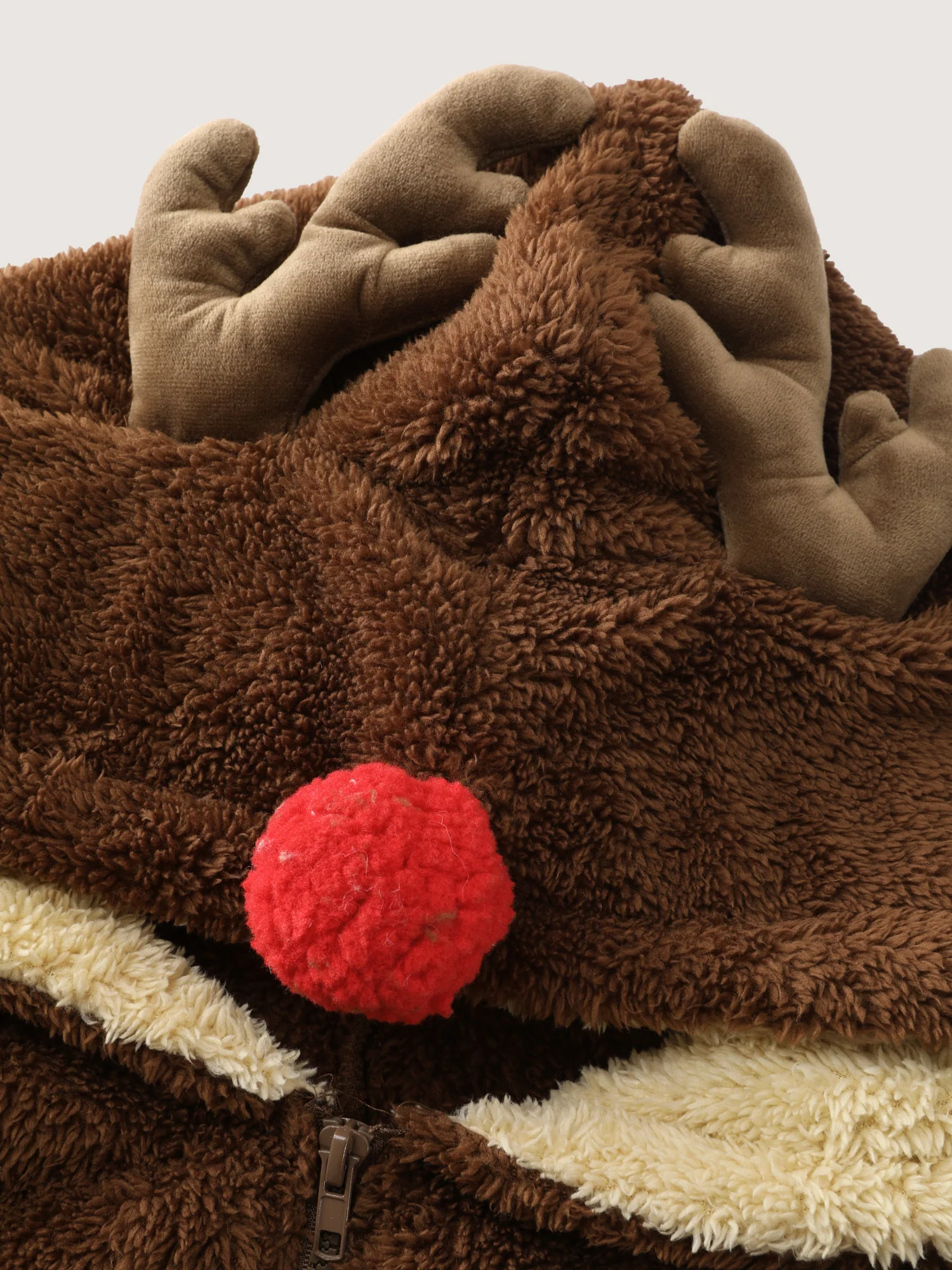 Supersoft Cozy Reindeer Hooded Lounge Jumpsuit - Image 5