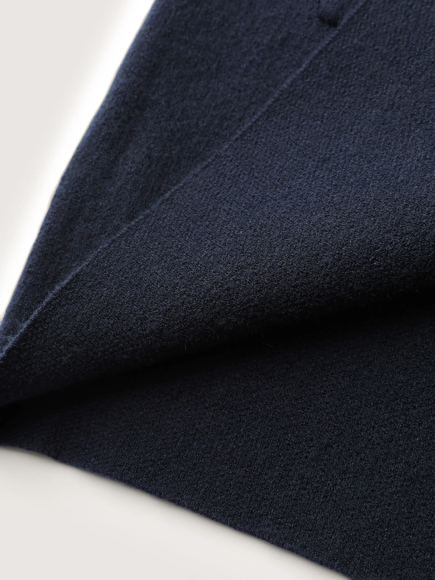 Supersoft Folded Collar Pockets Open-Front Knit Cardigan - Image 5