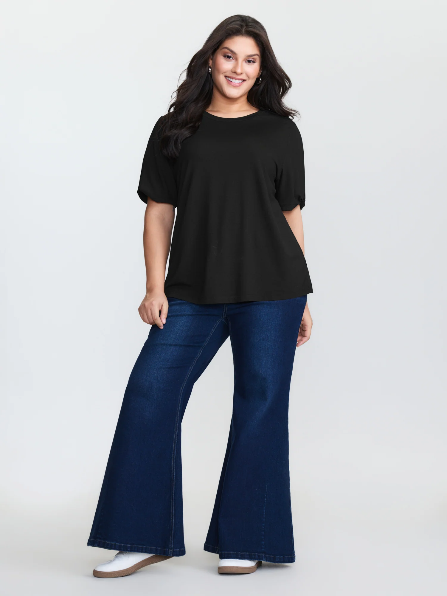 Supersoft Half-Sleeve Crewneck T-Shirt - Image 3