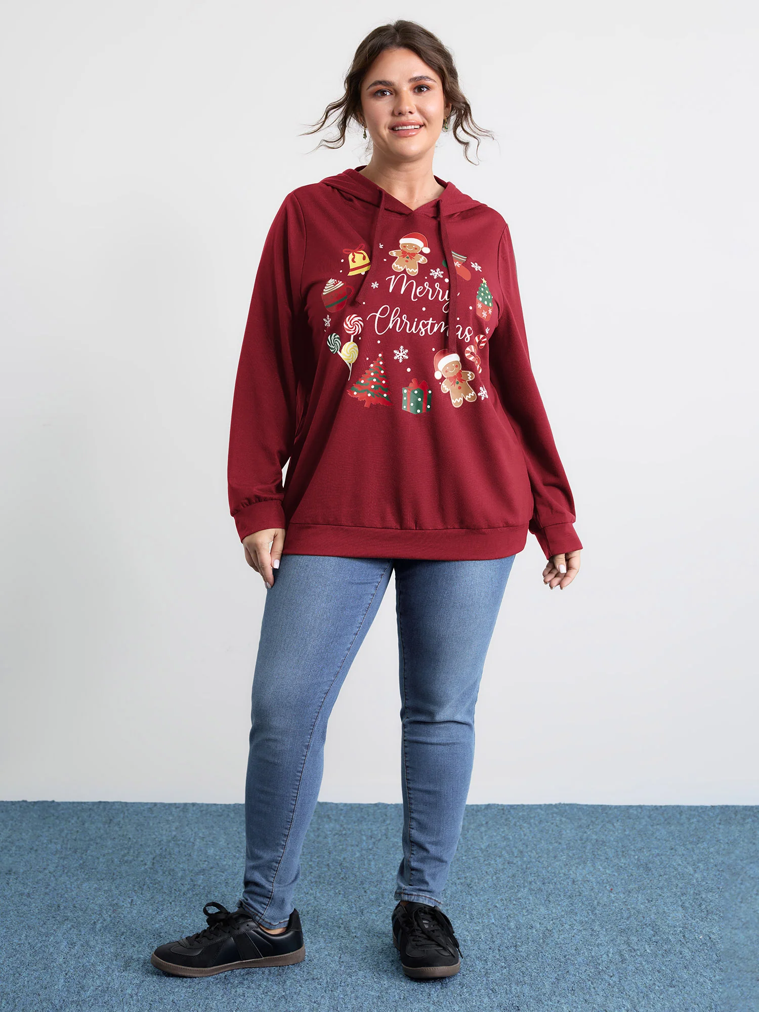 Supersoft Happy Holidays Hoodie - Image 10