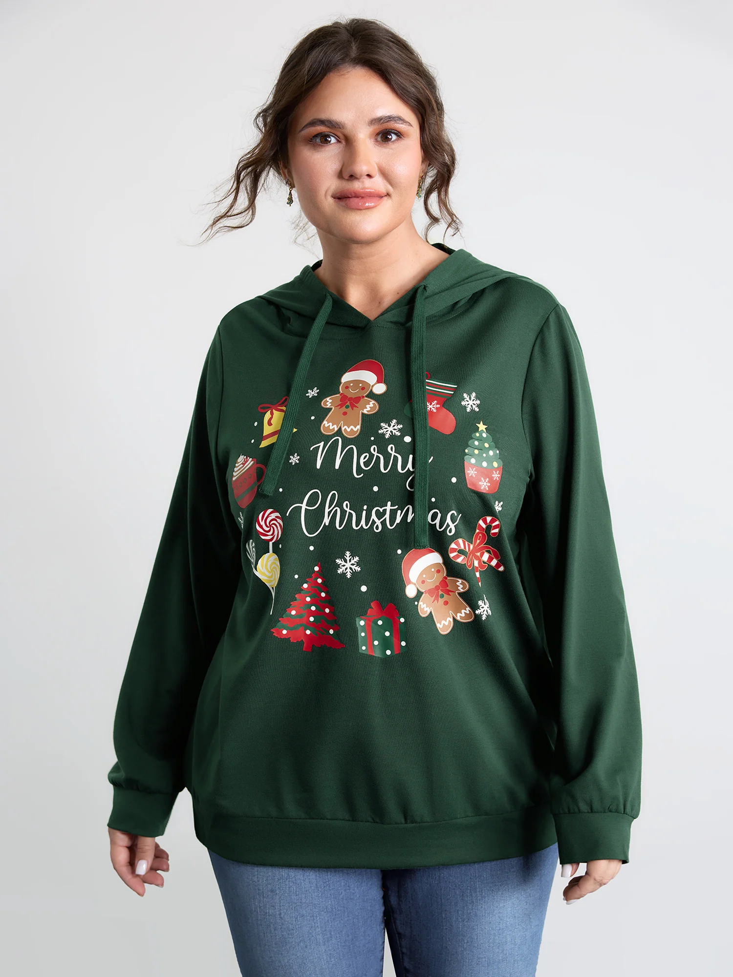 Supersoft Happy Holidays Hoodie - Image 2