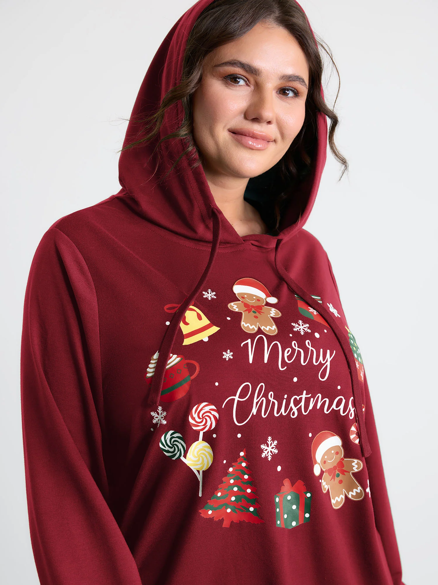 Supersoft Happy Holidays Hoodie - Image 8
