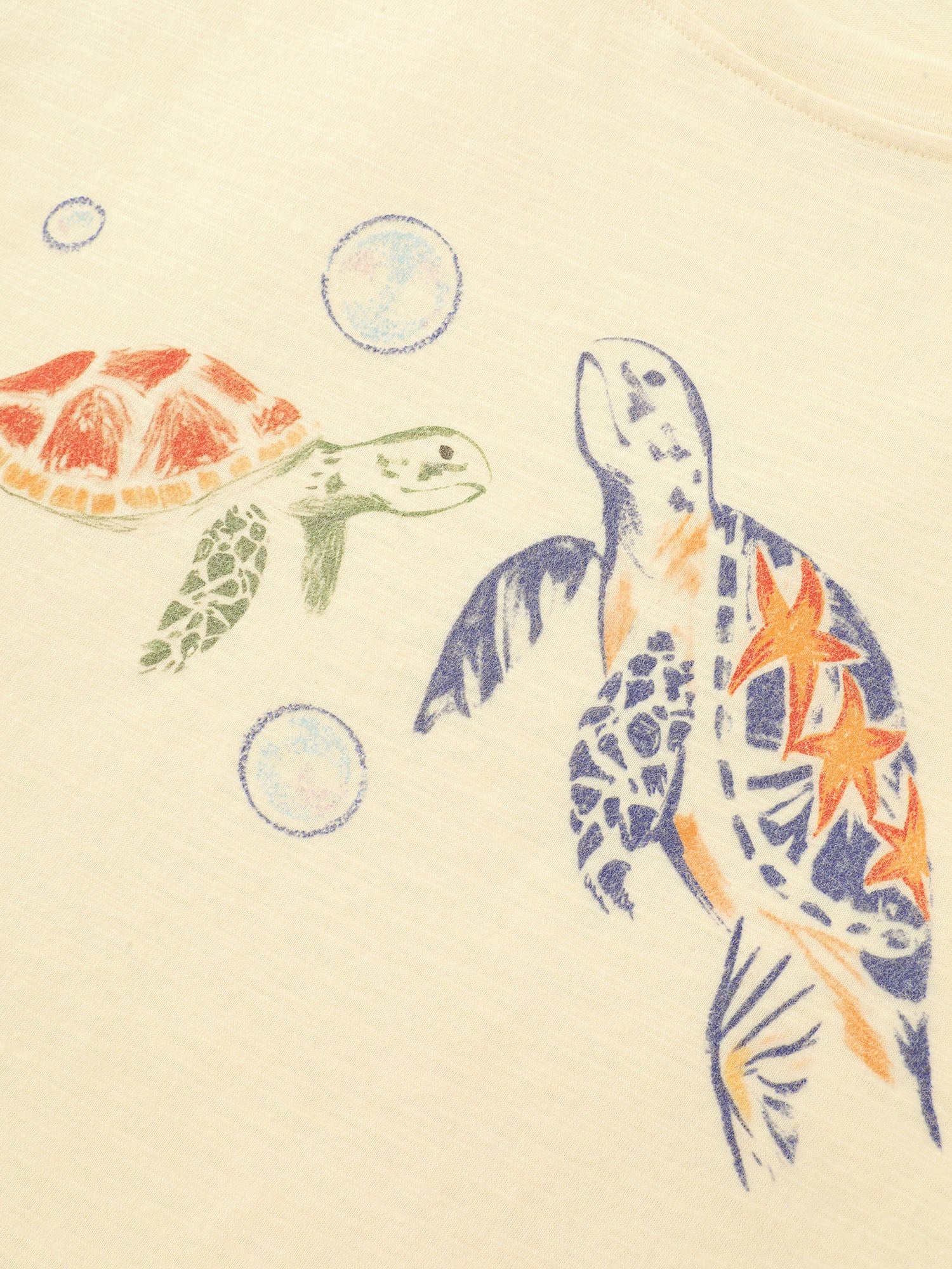 Supersoft Happy Turtle Print T-Shirt - Image 5