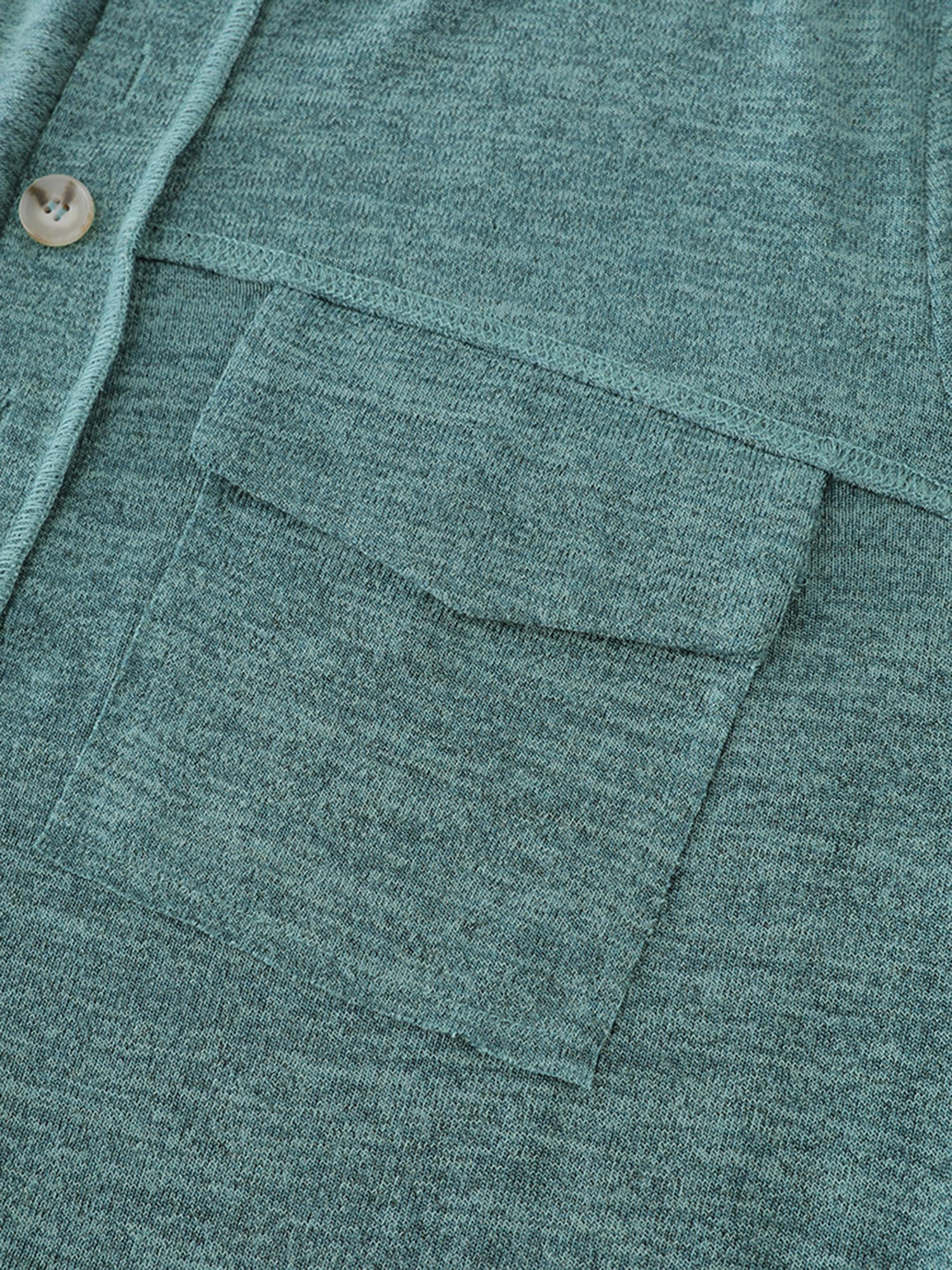 Supersoft Heather Button Placket Jumpsuit - Image 6