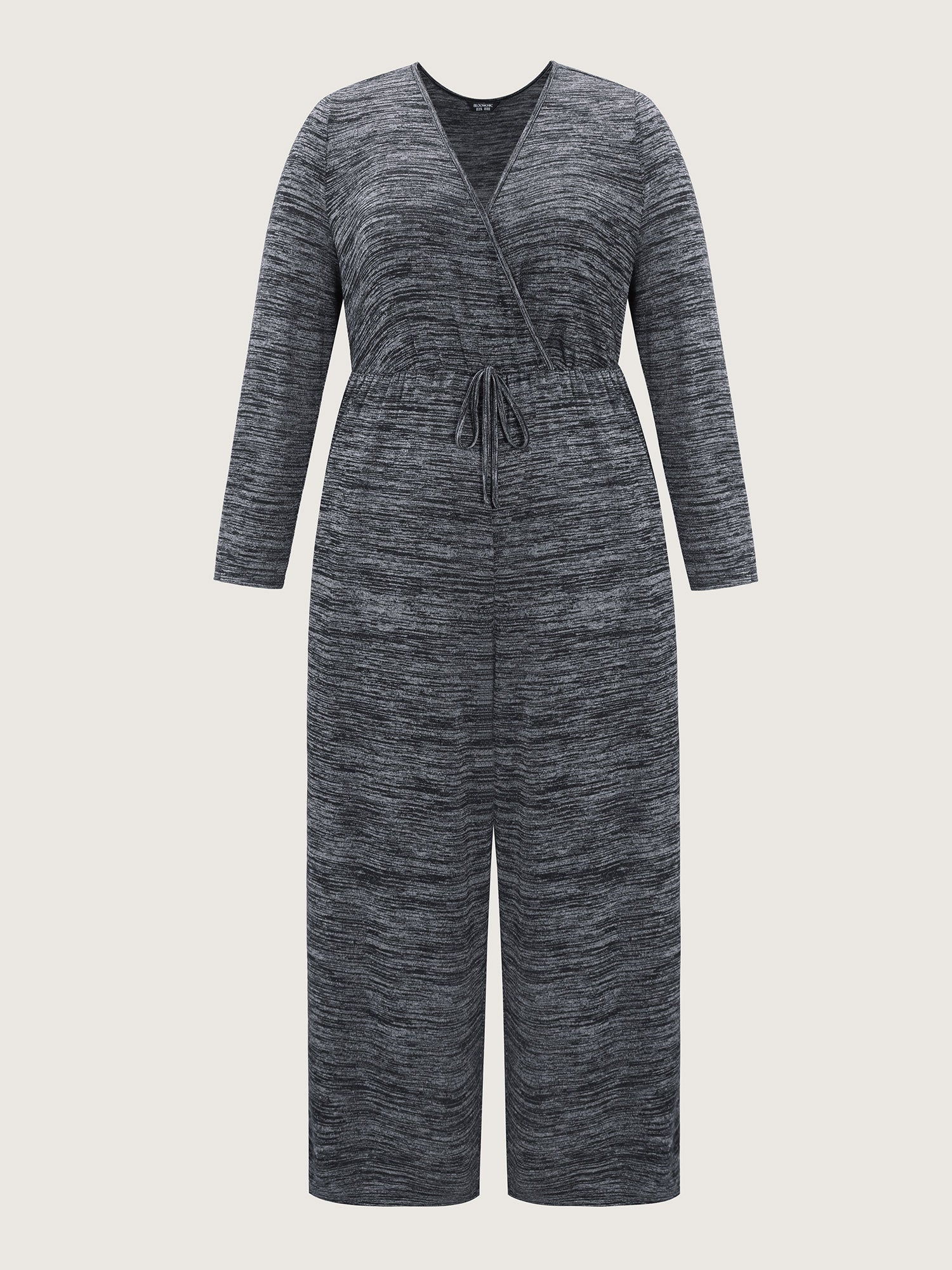 Supersoft Heather Drawstring Comfy Jumpsuit - Image 8
