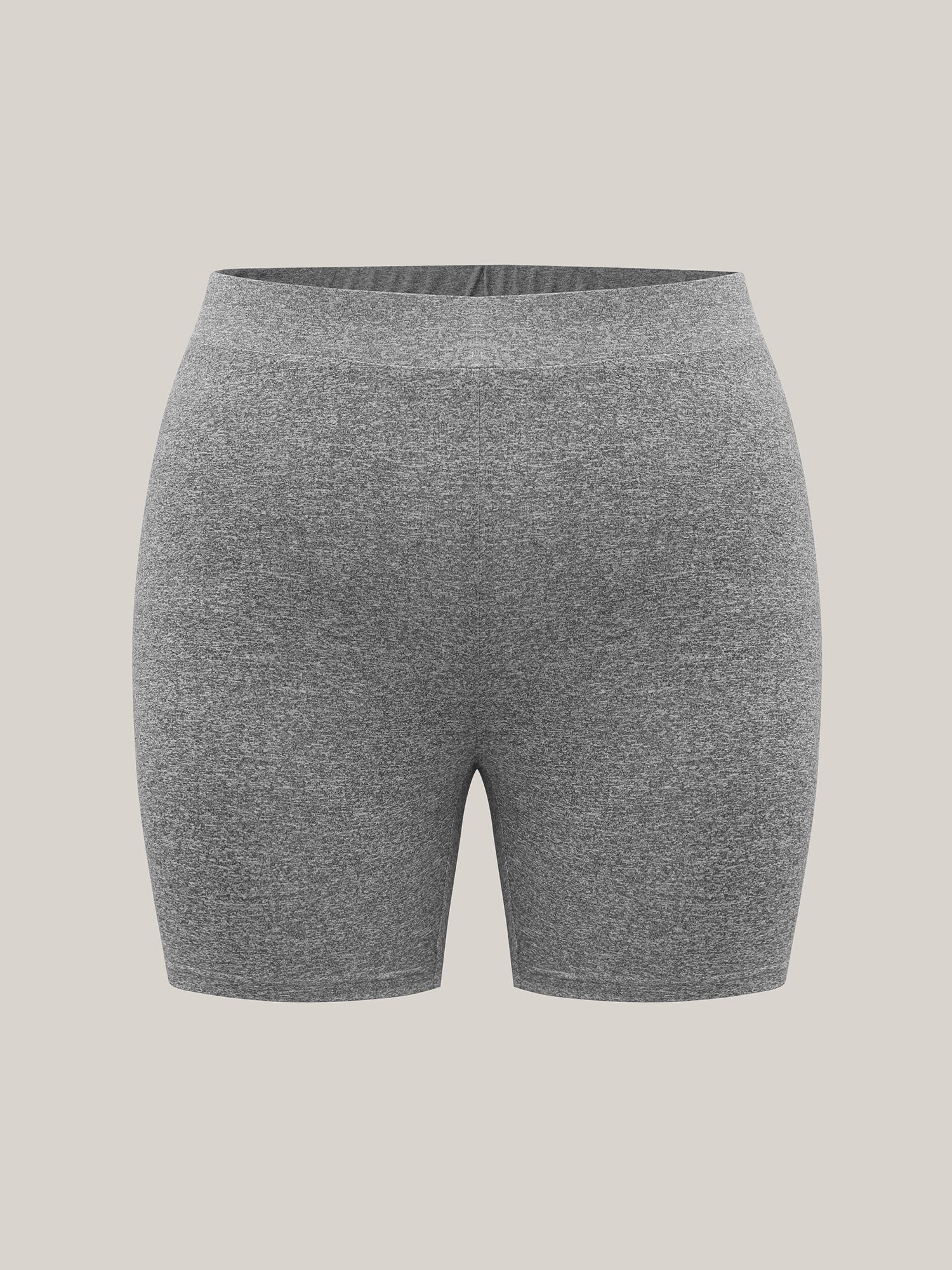 Supersoft Heather Stretchy Skinny-Fit Shorts - Image 6
