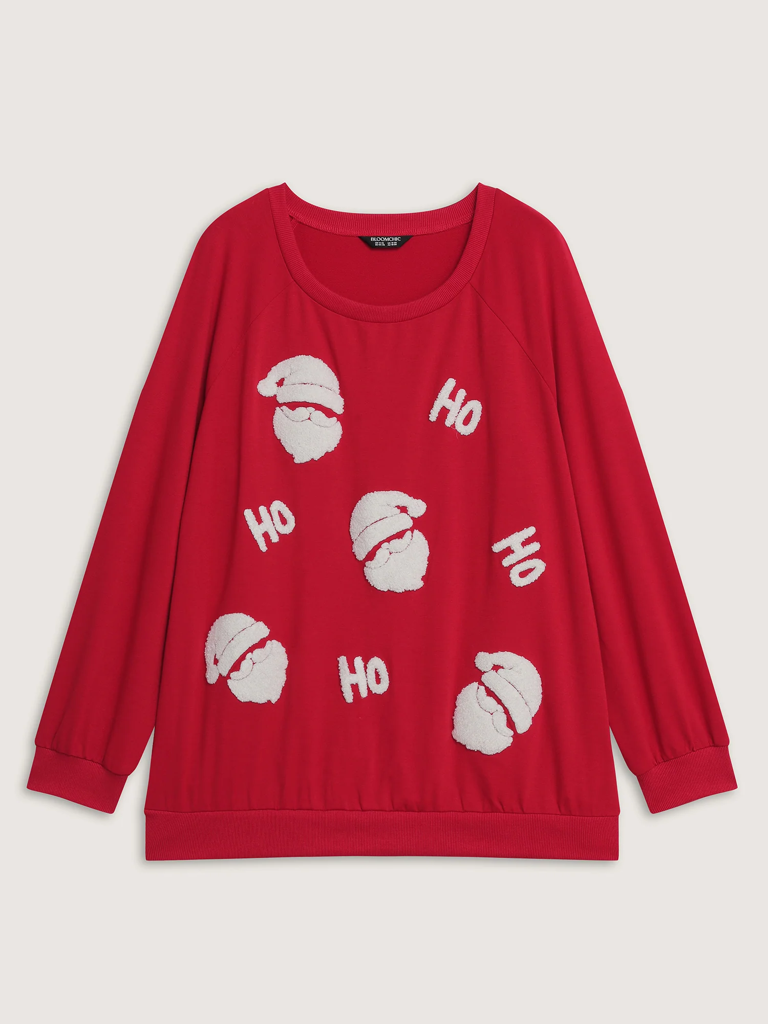Supersoft Ho Ho Holiday Embroidered Sweatshirt - Image 8