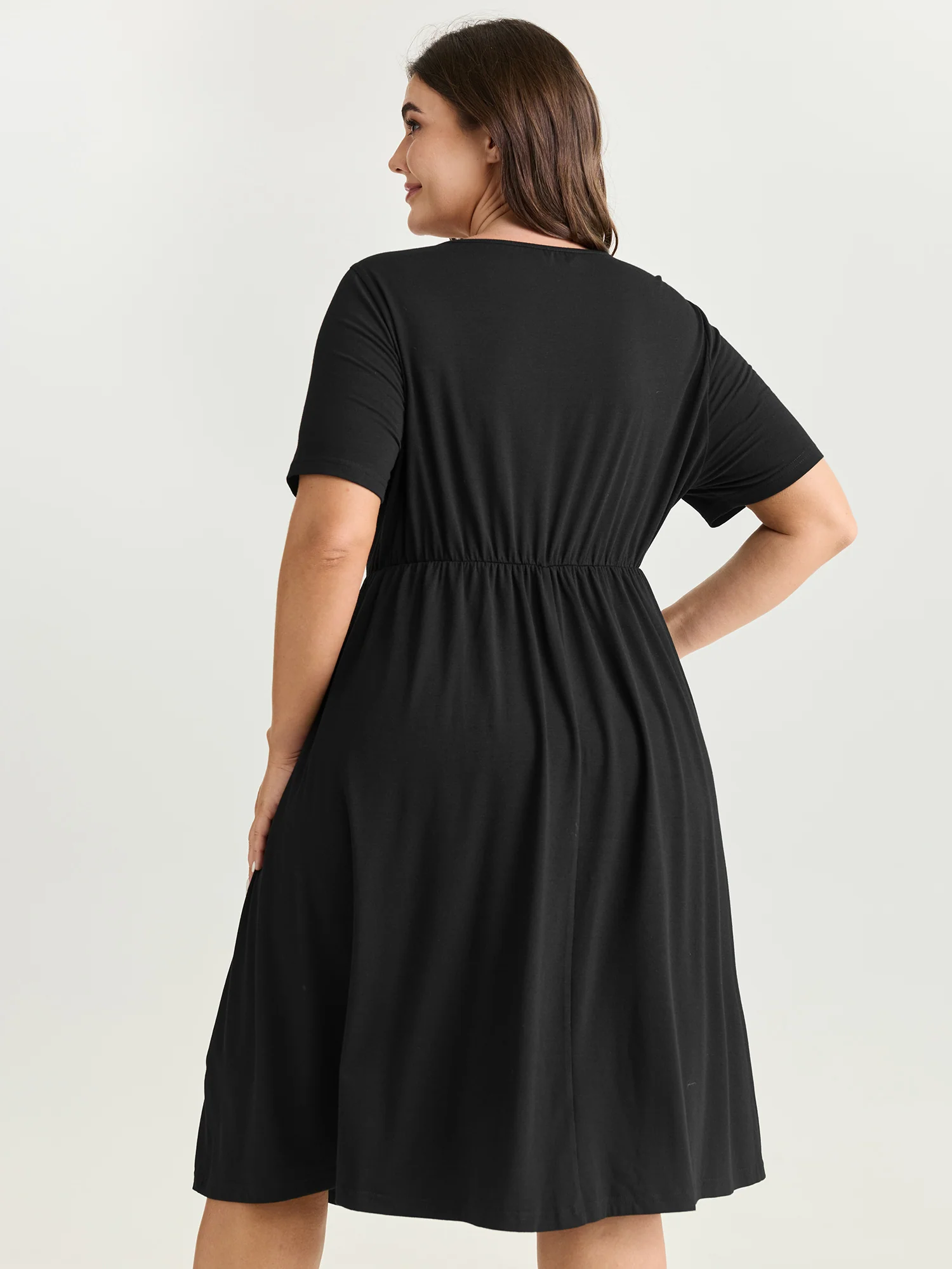 Supersoft Hollow-Out Midi Dress - Image 4