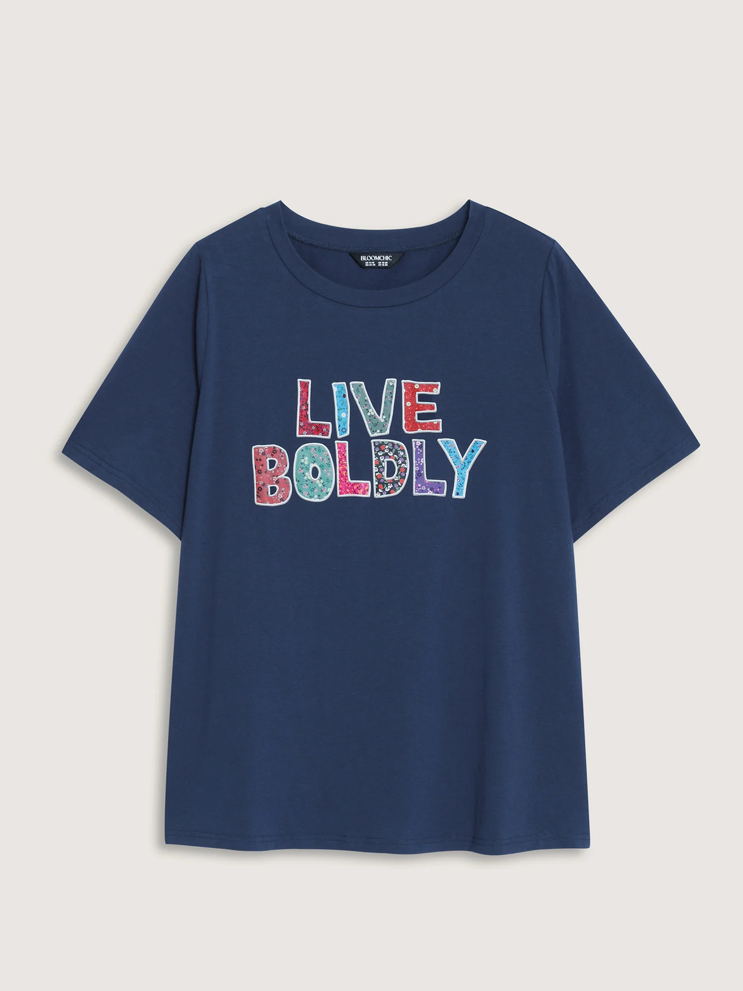 Supersoft Live Boldly Round Neck T-Shirt - Image 5