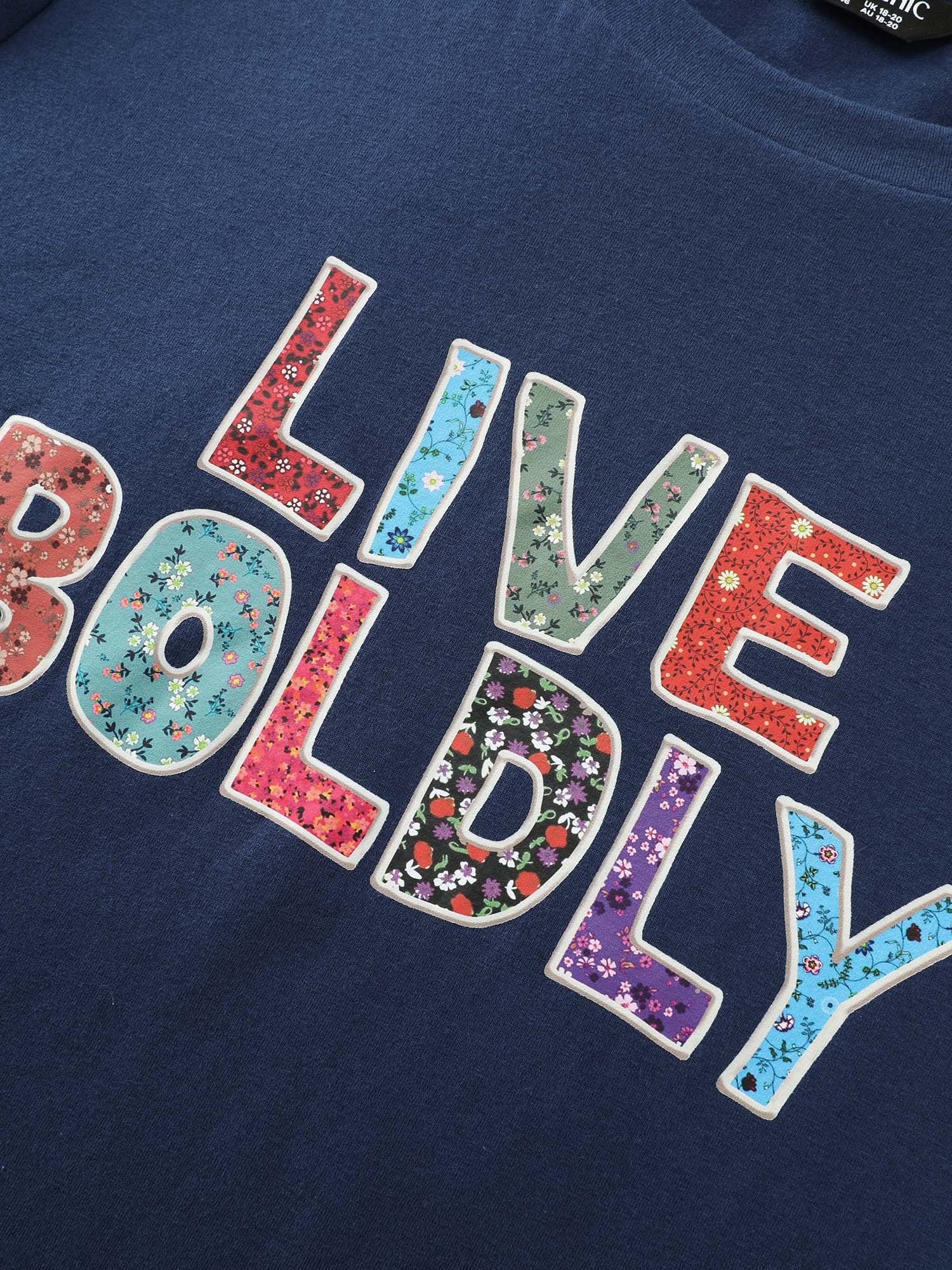 Supersoft Live Boldly Round Neck T-Shirt - Image 6
