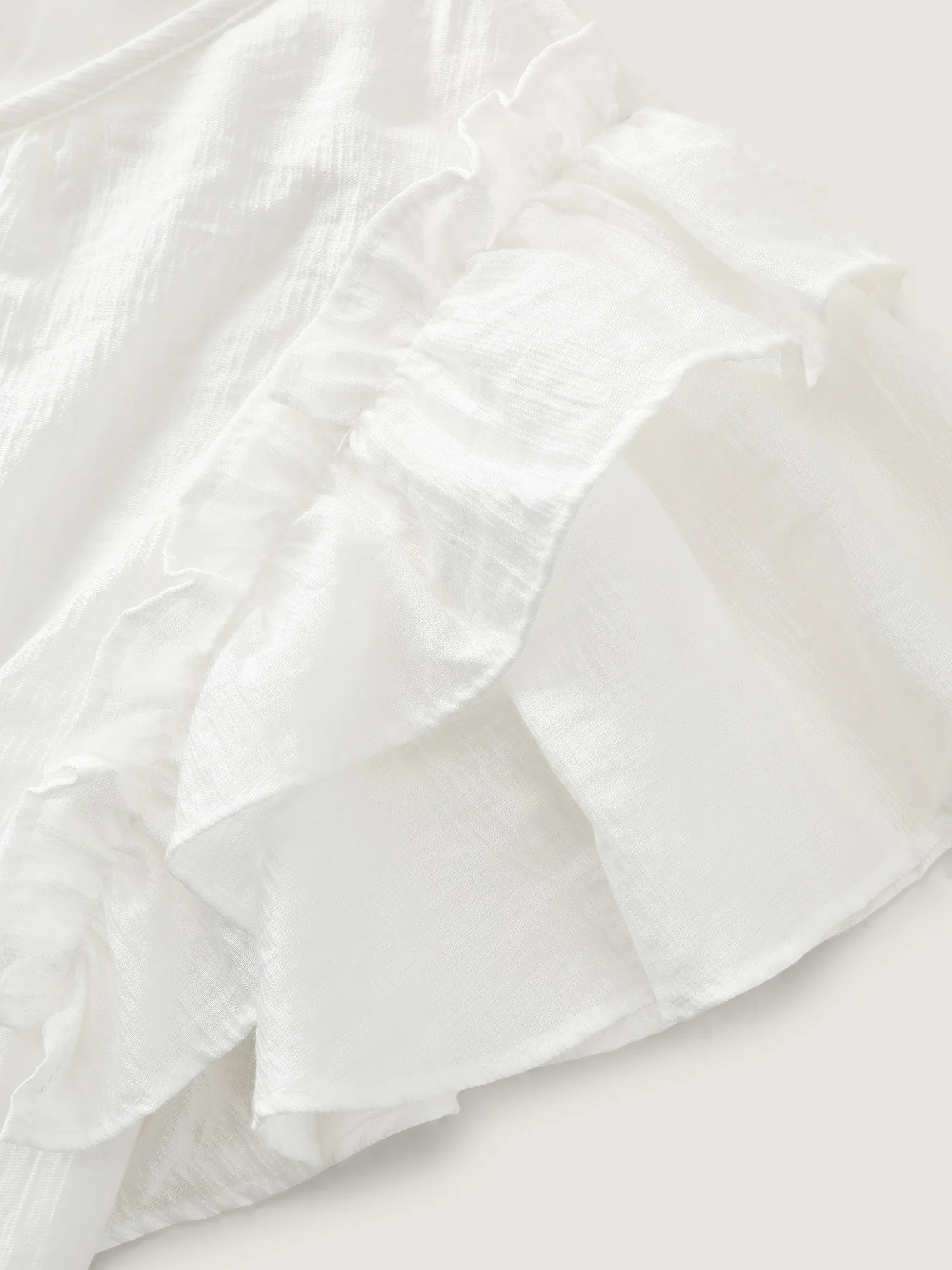 Supersoft Lotus Leaf Sleeve Flowy Blouse - Image 5