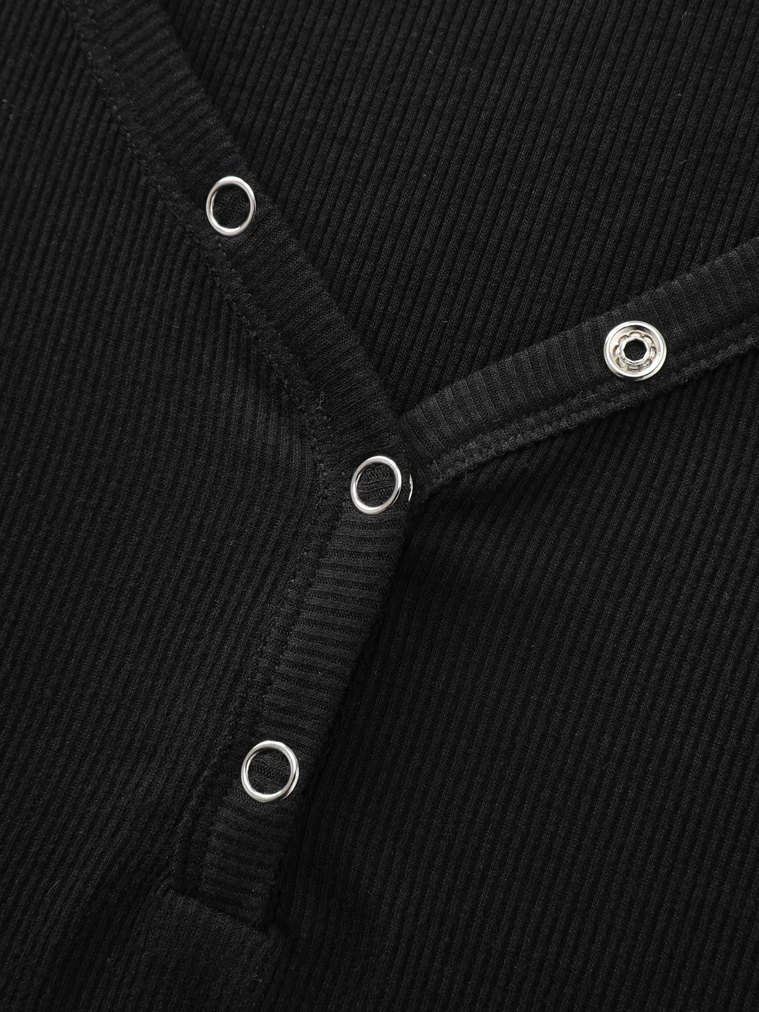 Supersoft Metal Studs Neckline T-Shirt - Image 5