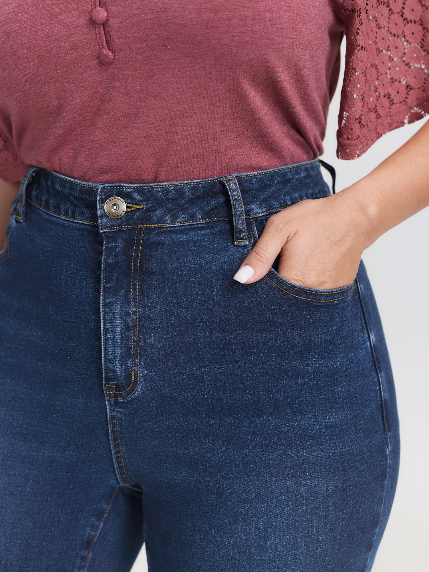 Supersoft Mid-Rise Bootcut Jeans - Image 3