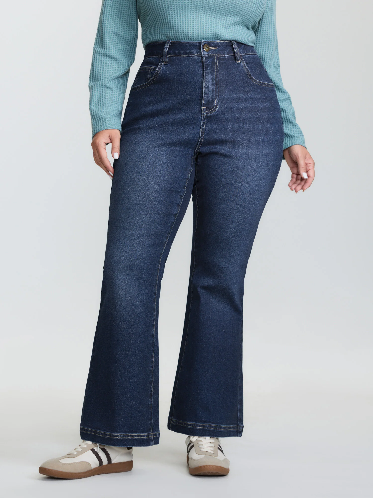 Supersoft High-Rise Flare Jeans - Image 2