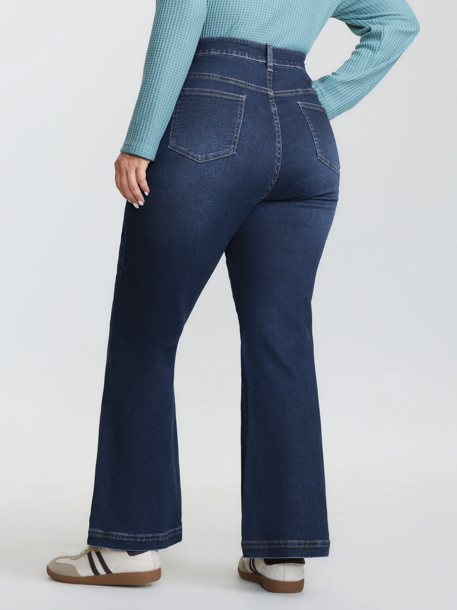 Supersoft High-Rise Flare Jeans - Image 4