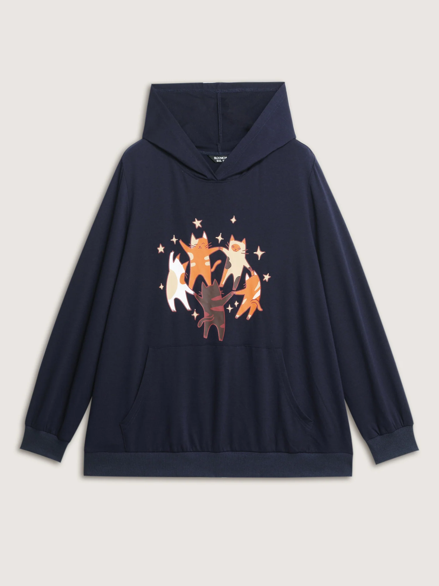 Supersoft Midnight Cats Hoodie - Image 7