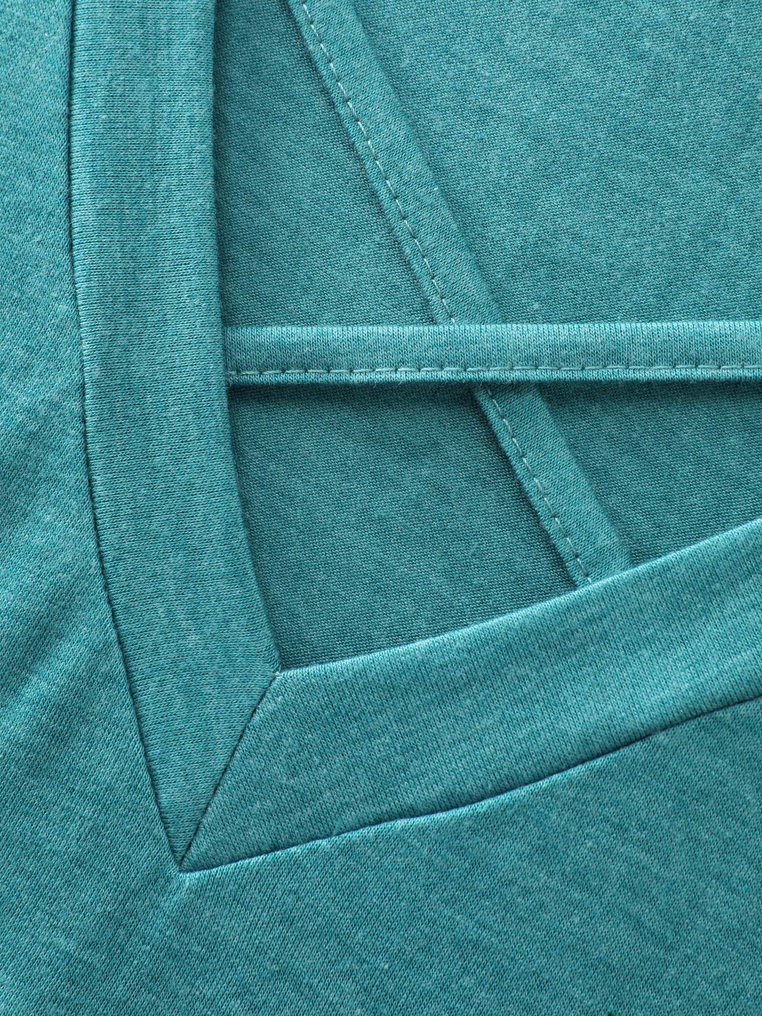 Supersoft Ocean Pattern Embroidered T-Shirt - Image 6