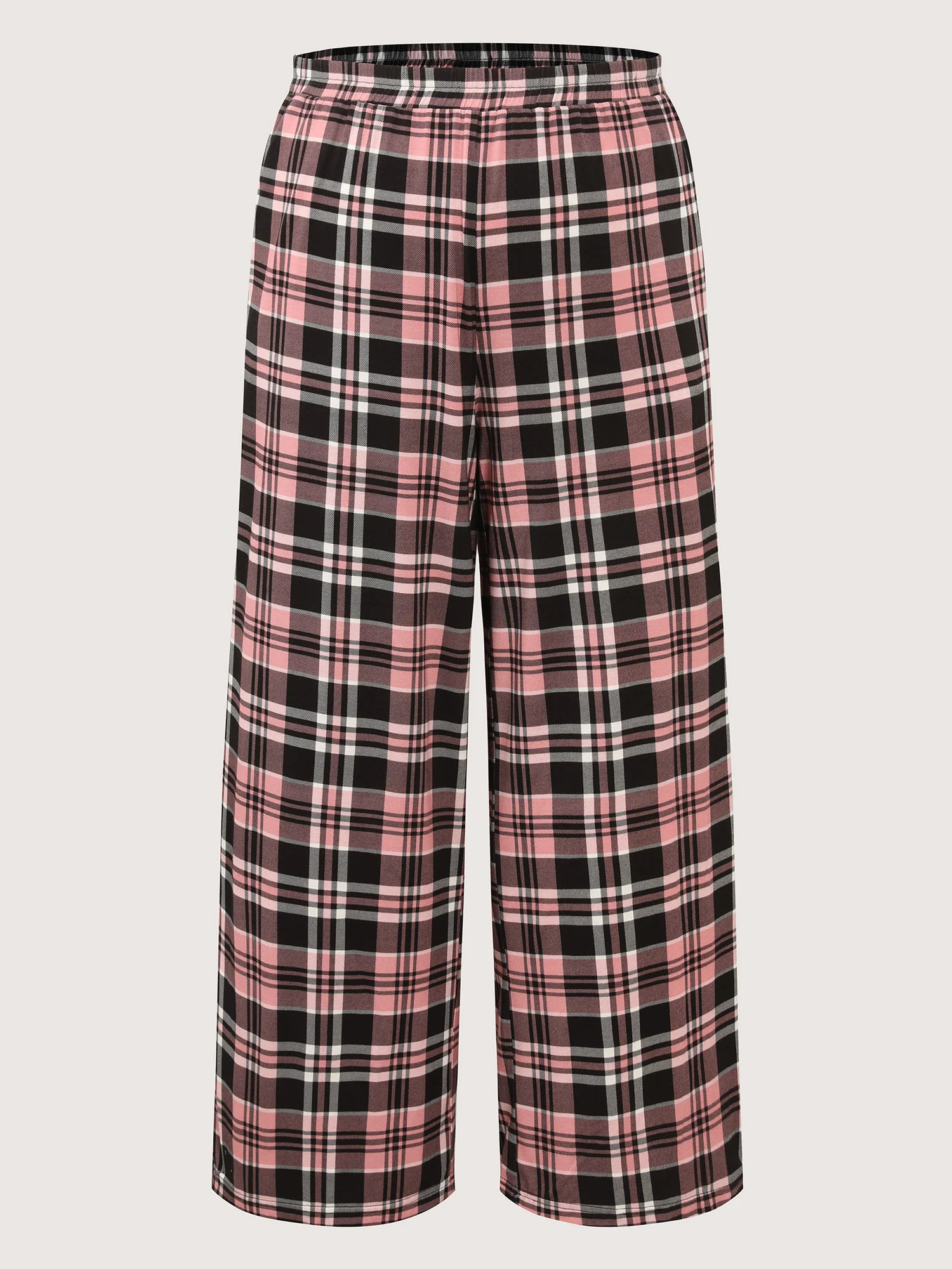 Supersoft Plaid Heart Stretchy Lounge Set - Image 10