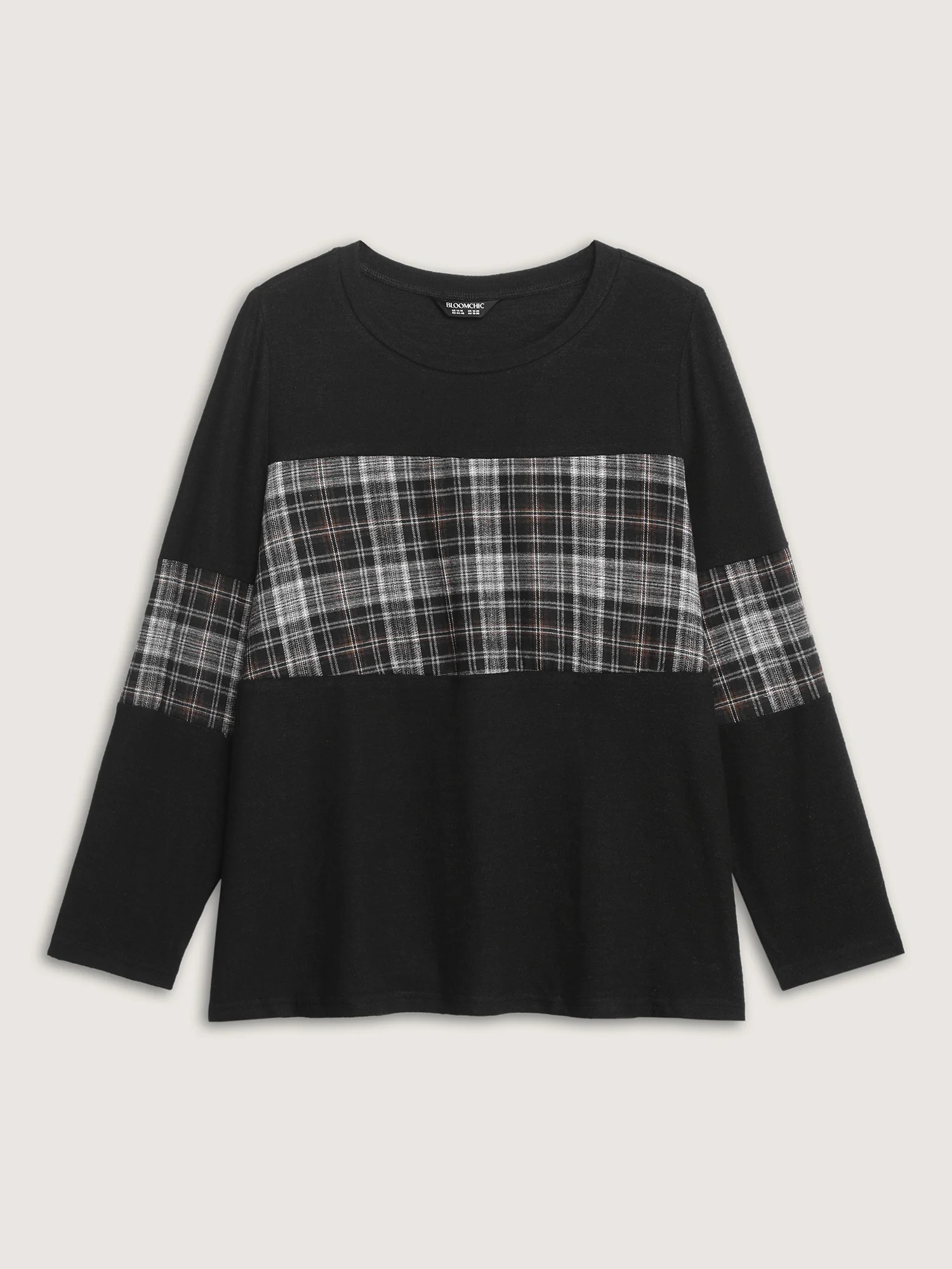 Supersoft Plaid Pattern T-Shirt - Image 6