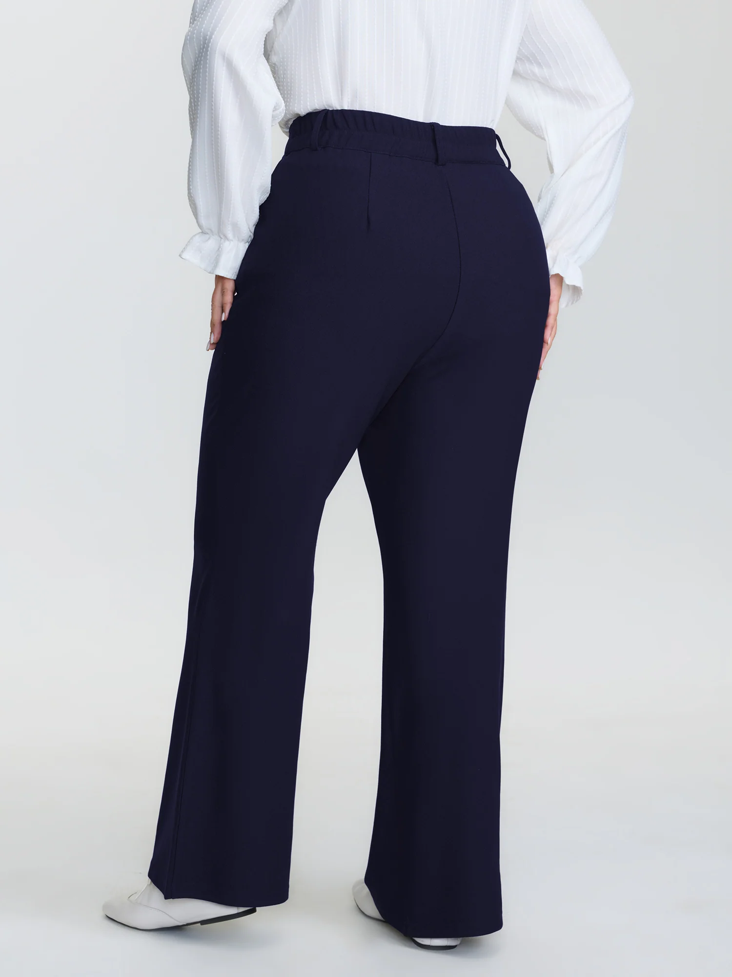 Supersoft Stretchy Plain Bootcut Pants - Image 11