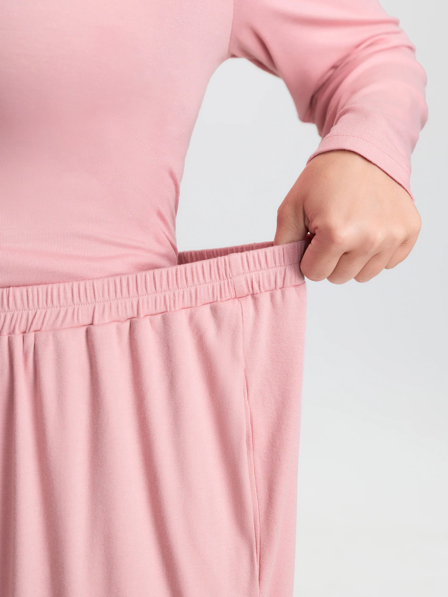 Supersoft Plain Co-Ord Loungewear Set - Image 8