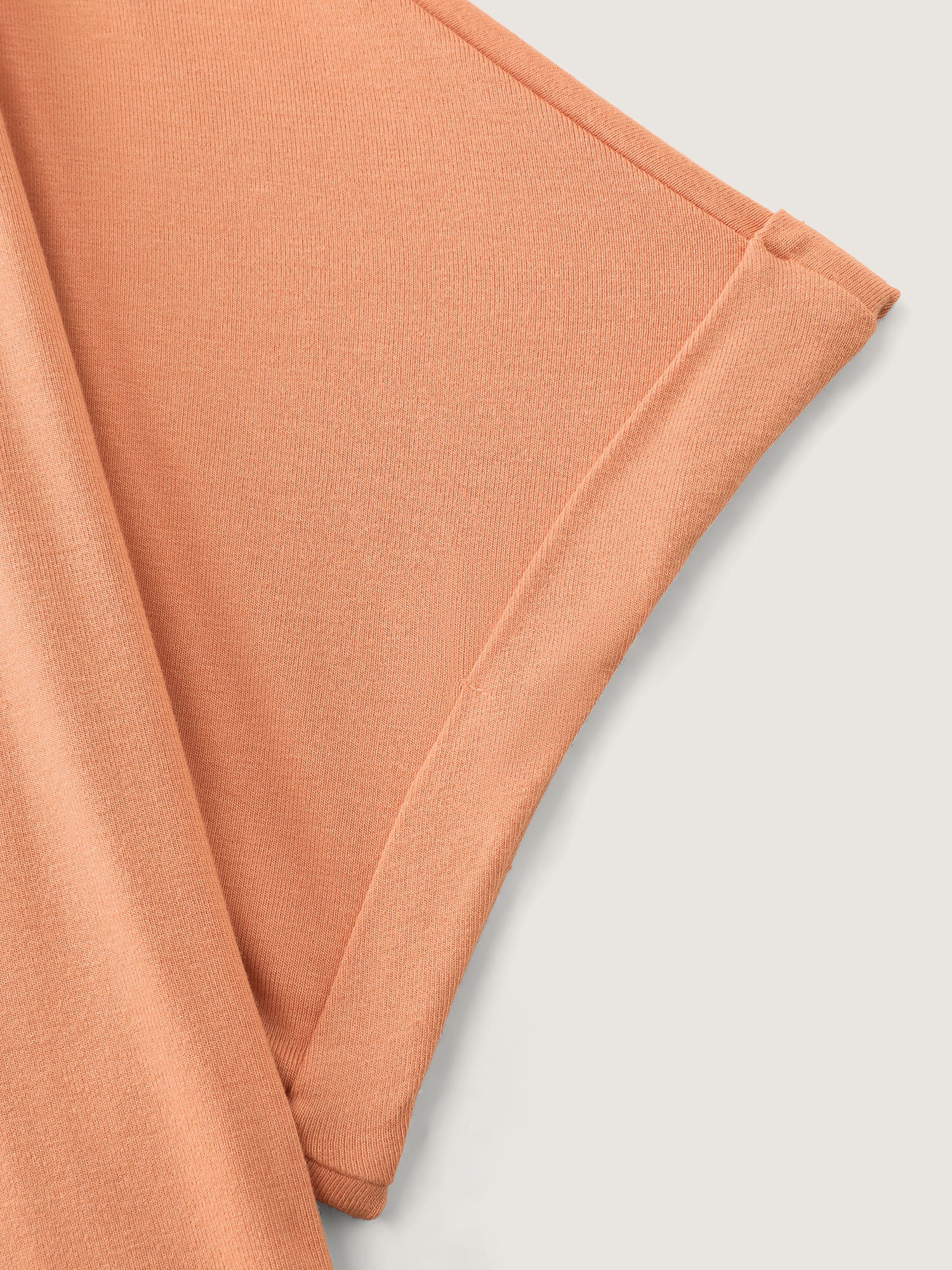 Supersoft Plain V-Neck Relaxed-Fit T-Shirt - Image 5