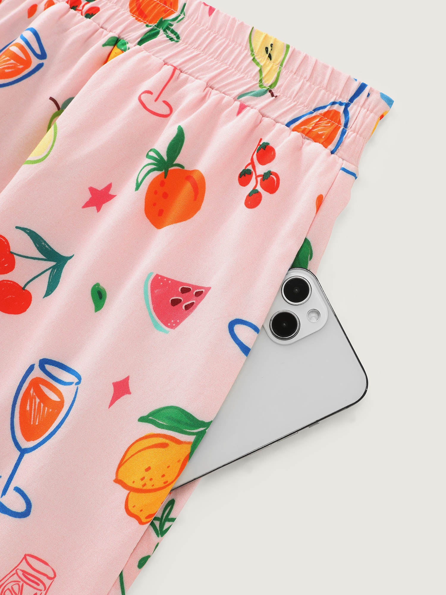 Supersoft Playful Print Drawstring Lounge Bottoms - Image 6