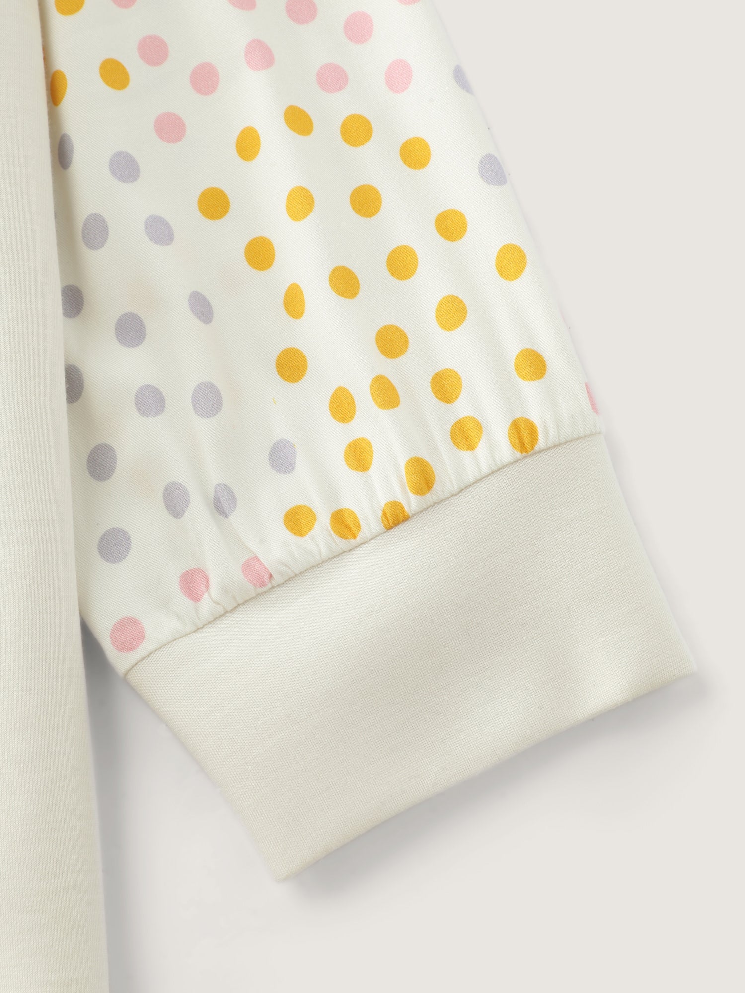 Supersoft Polka Dots Sleeve Sweatshirt - Image 7